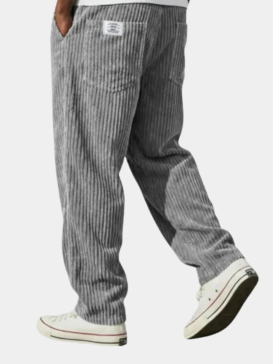Pantaloni Testurizzati con Coulisse