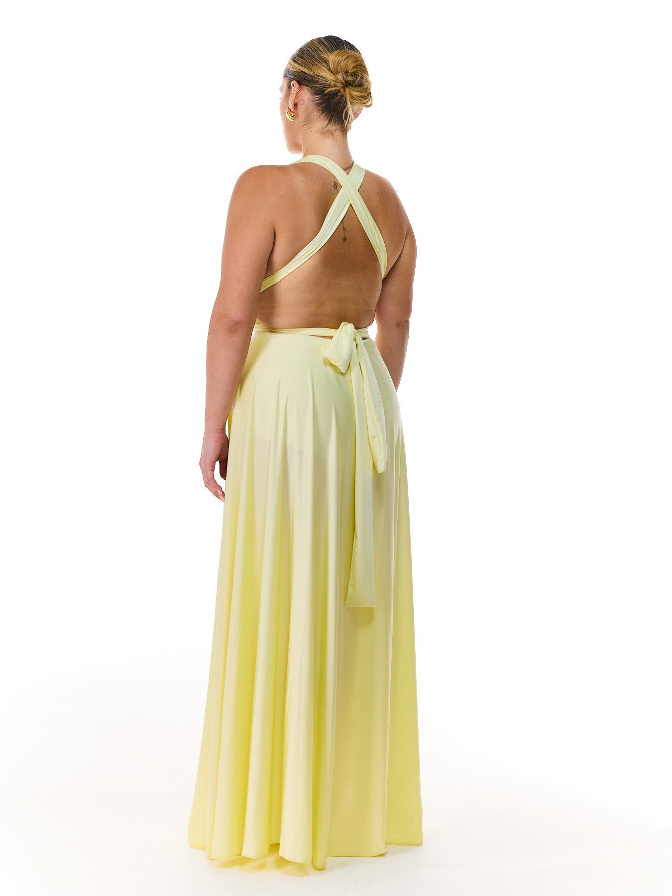 Golden Glow Multi-Tie Dress