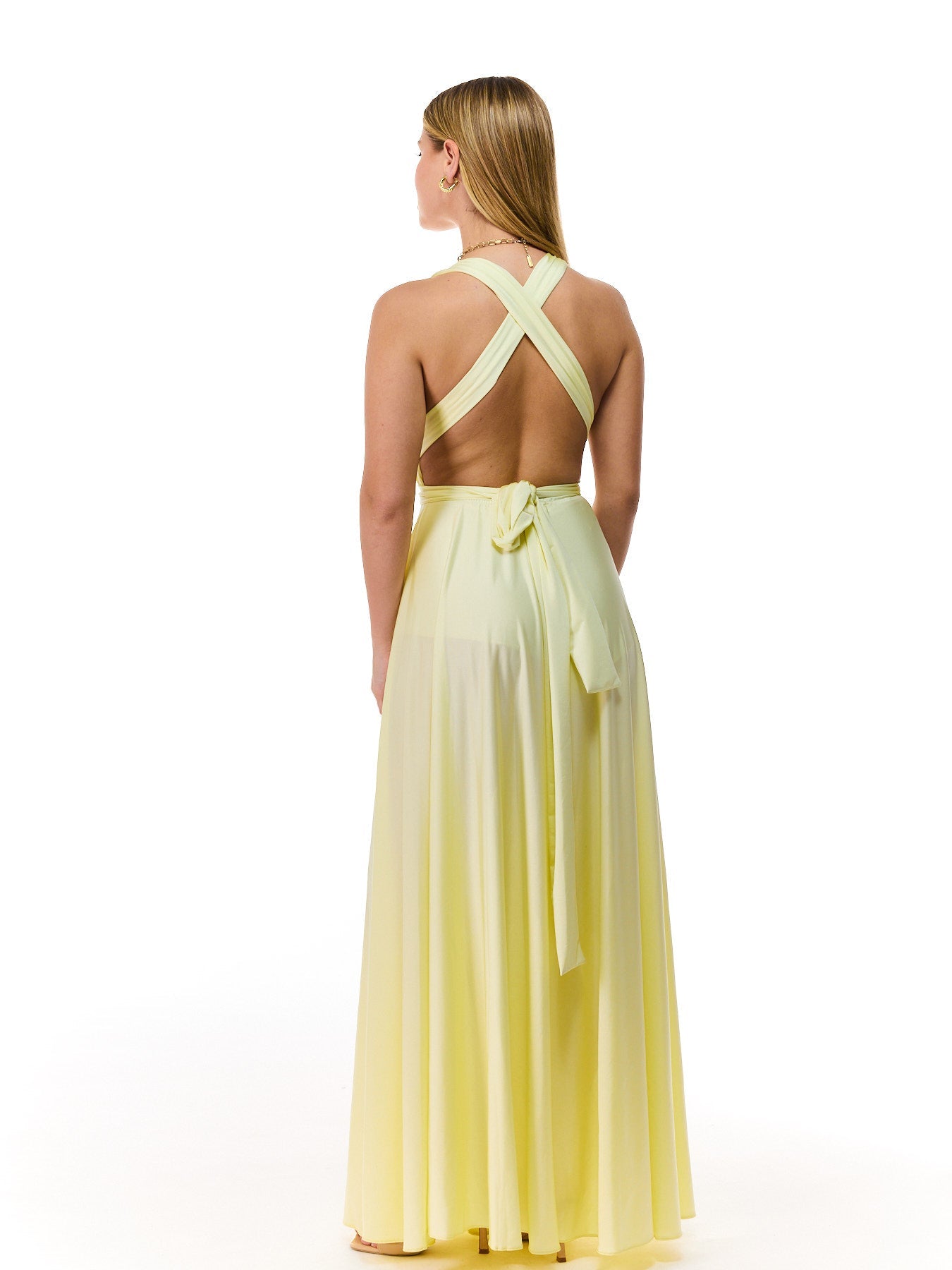 Golden Glow Multi-Tie Dress