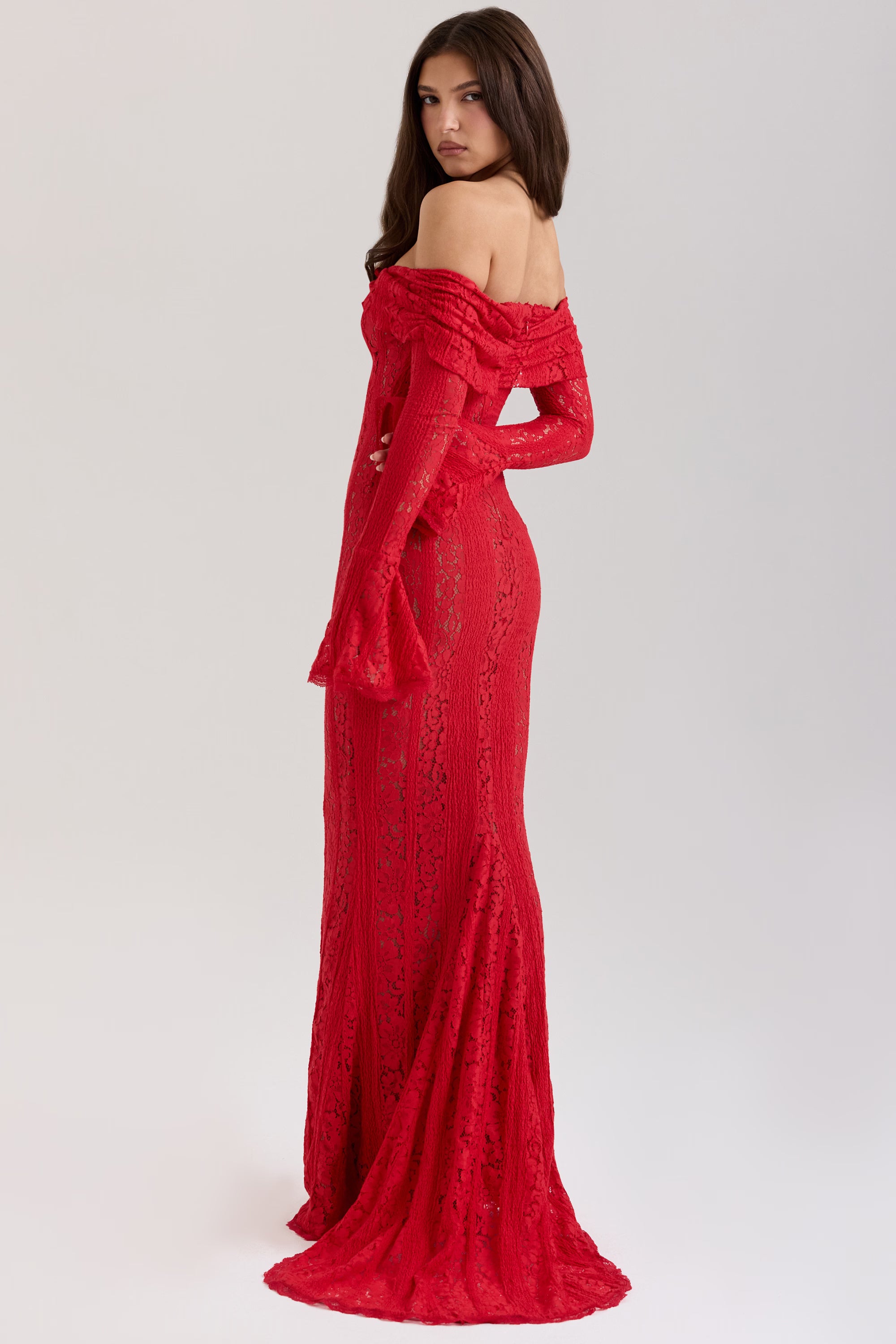 Blossom Flame Gown