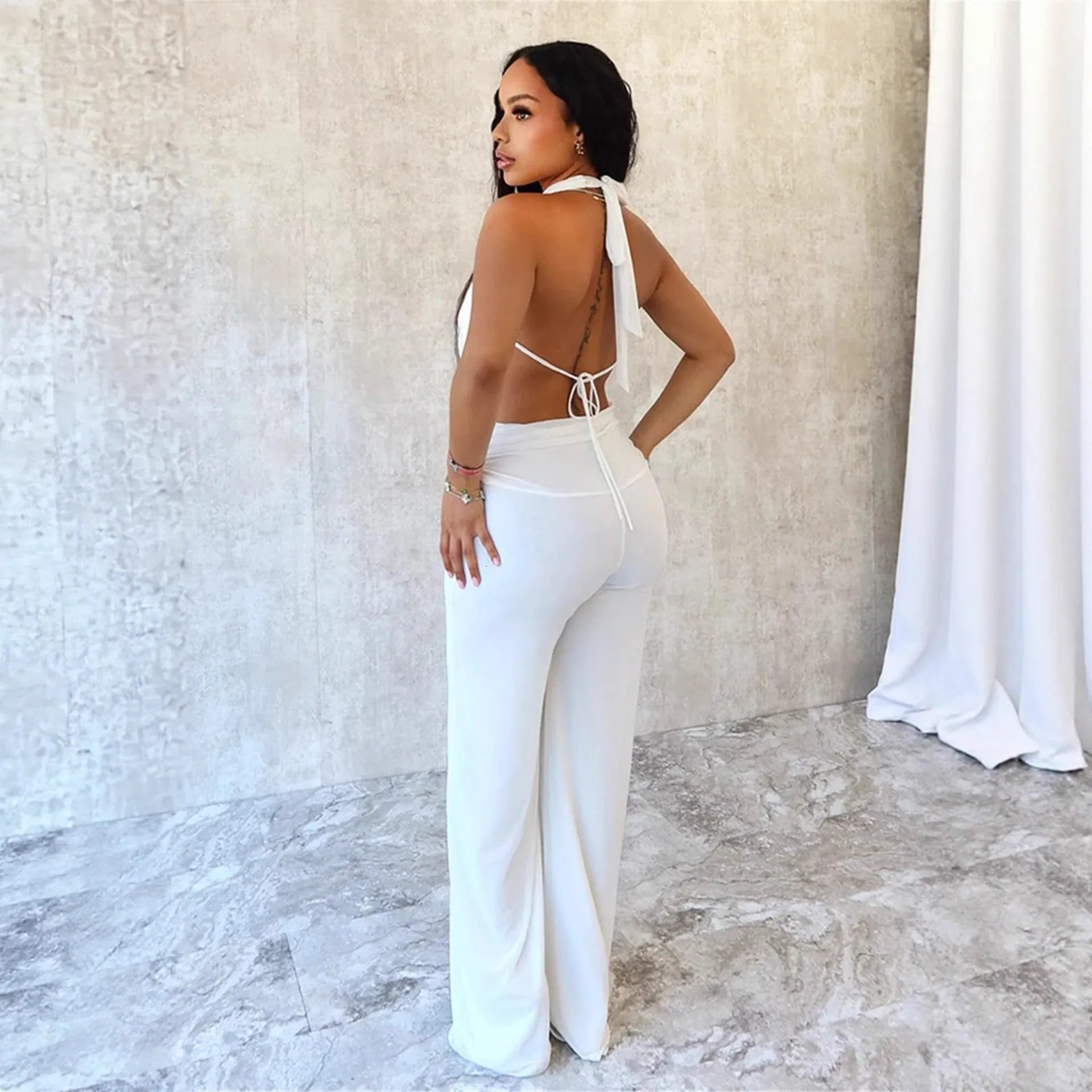 Naked Halter Jumpsuit