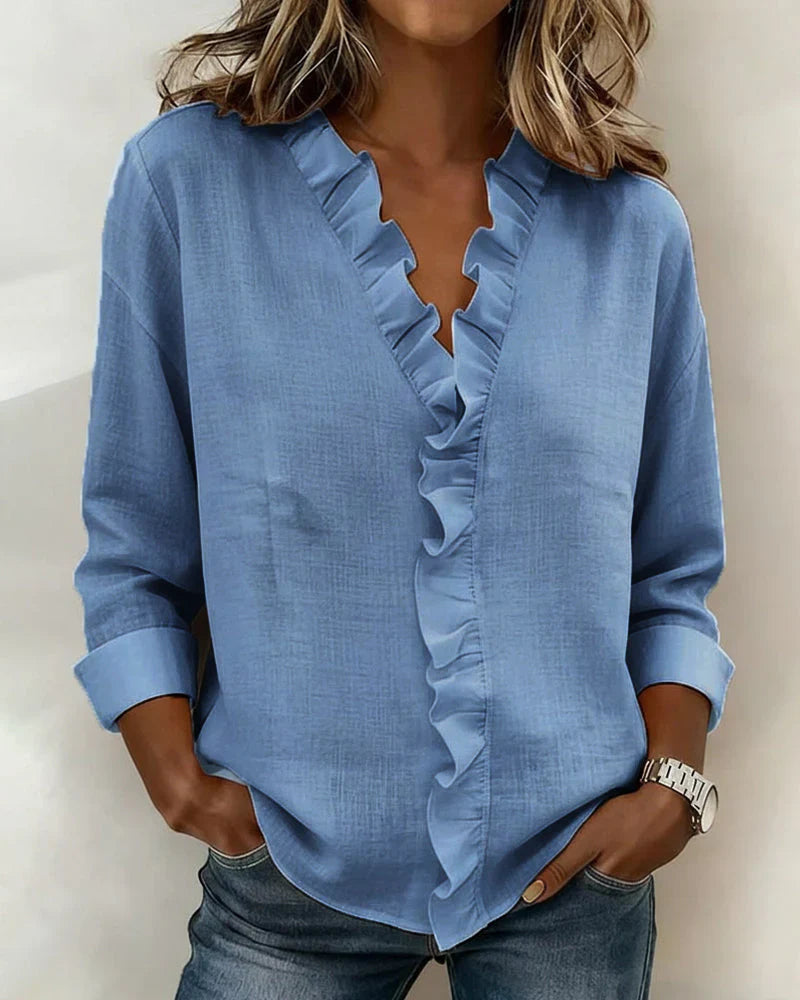 Camicetta Indie Ruffles