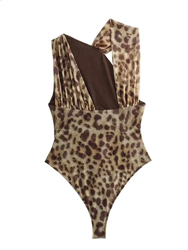 Savanna Luxe Leopard One-Piece Swimsuit