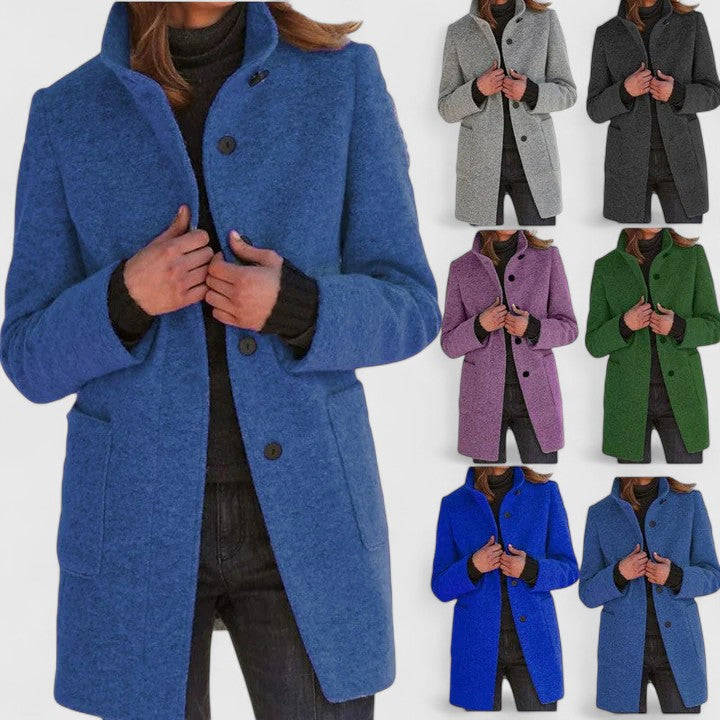 Classic Wool Blend Coat
