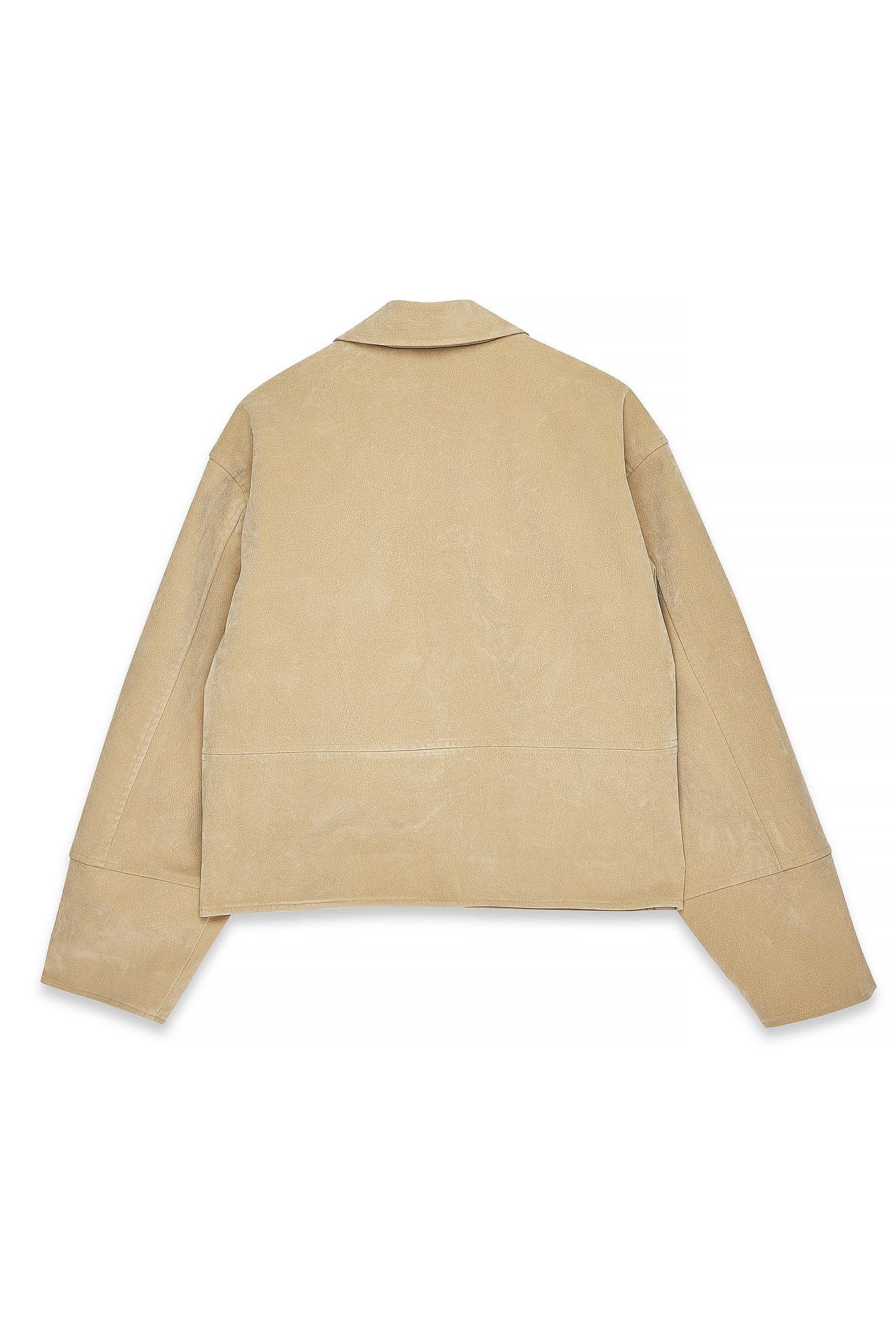 Classic Zip Suede Jacket