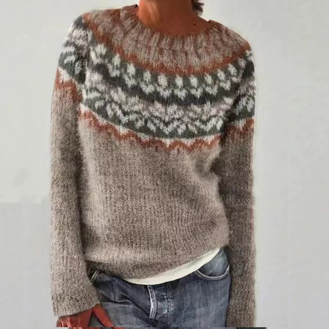 Tatiana | Cozy Retro Sweater