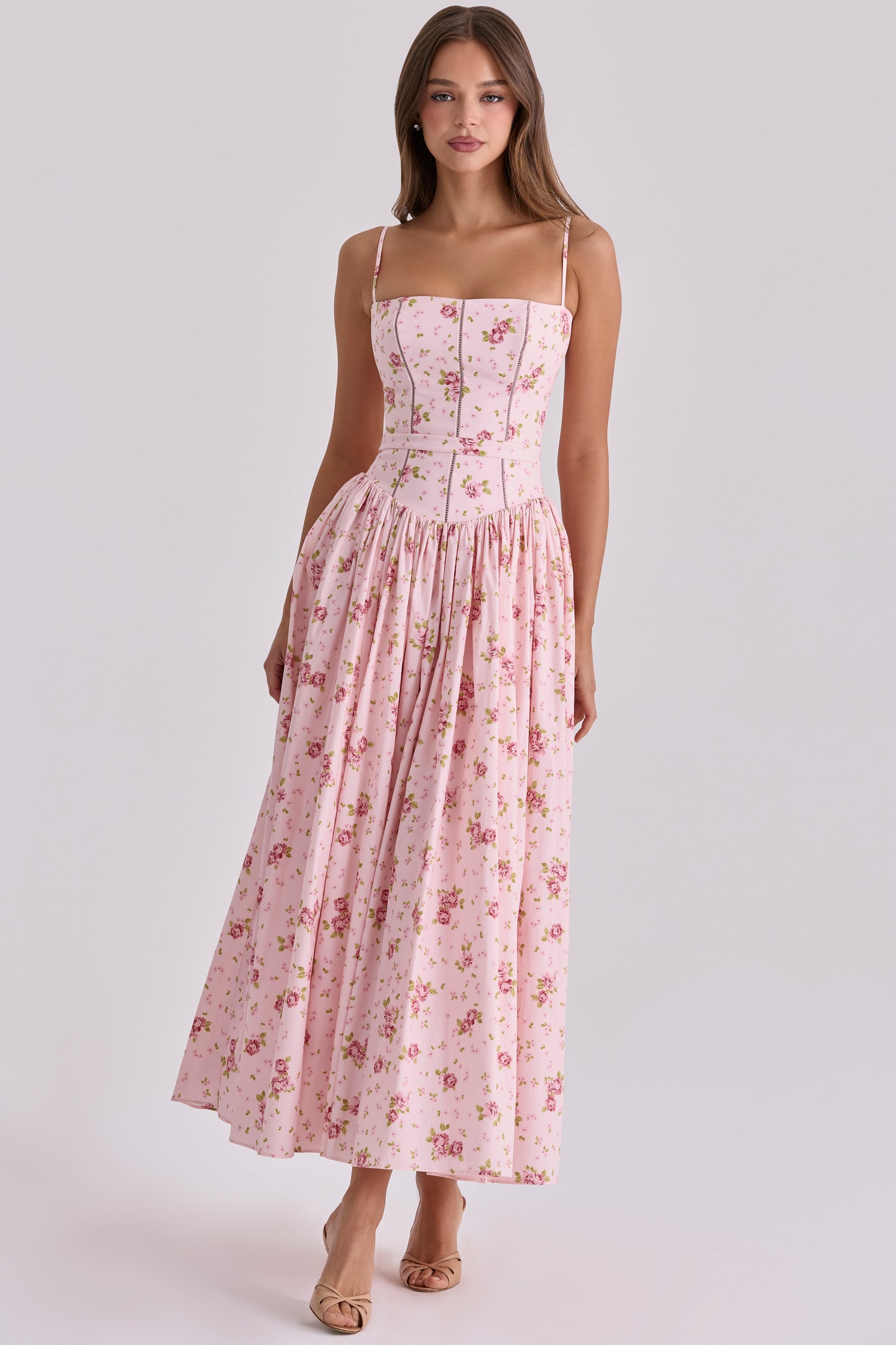 Luna Lace Midi Dress