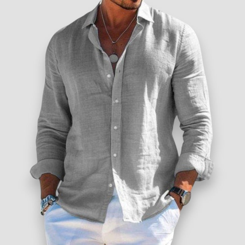 Camicia Estiva Dalla Vestibilità Ampia