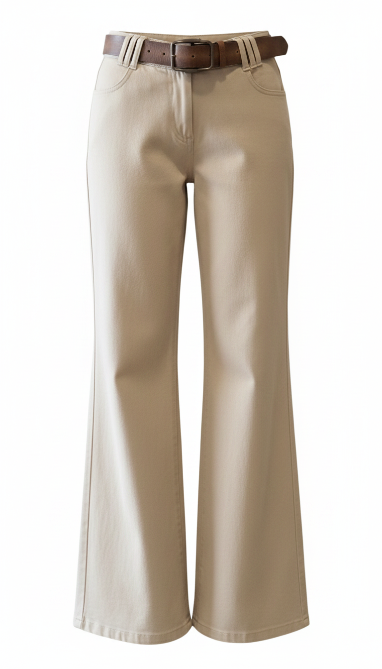 Kiera | Pantaloni svasati a vita bassa