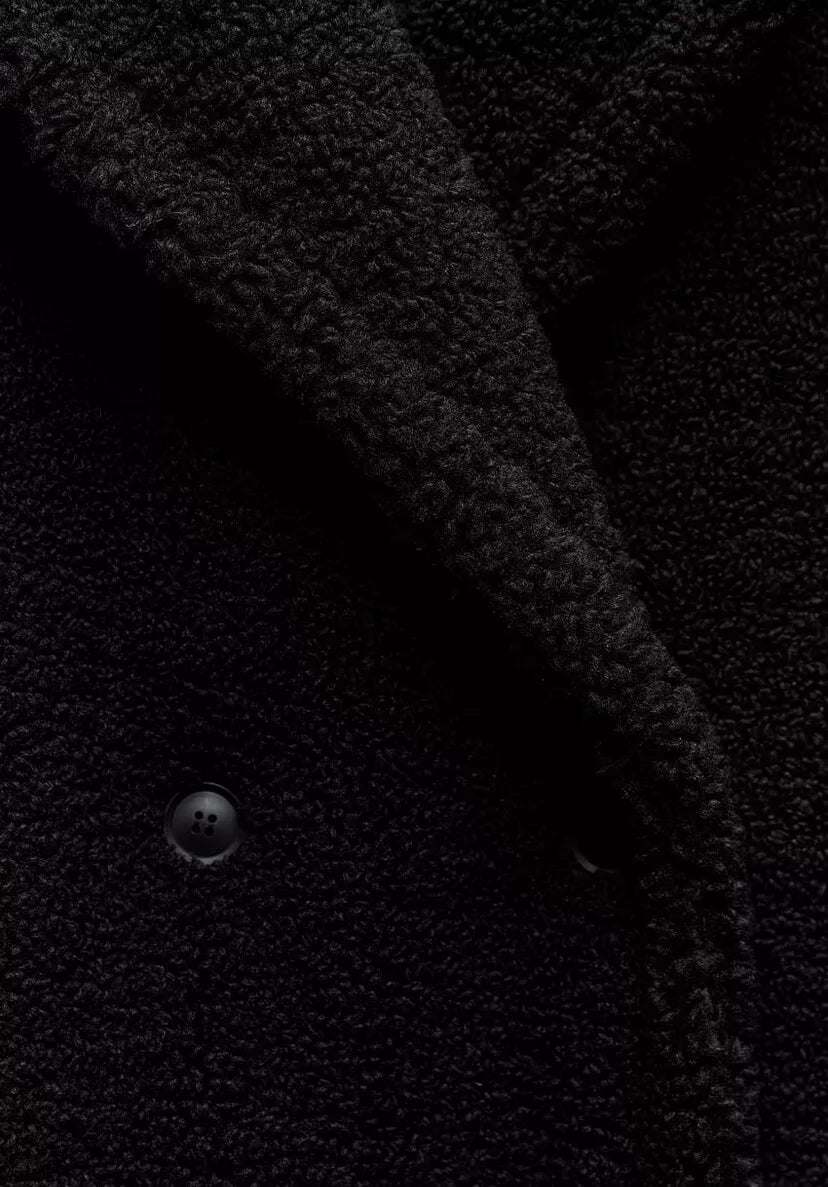 Oversized Teddy Coat