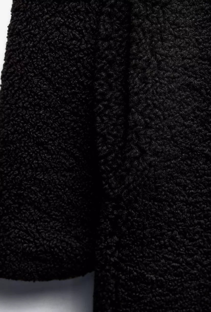 Oversized Teddy Coat