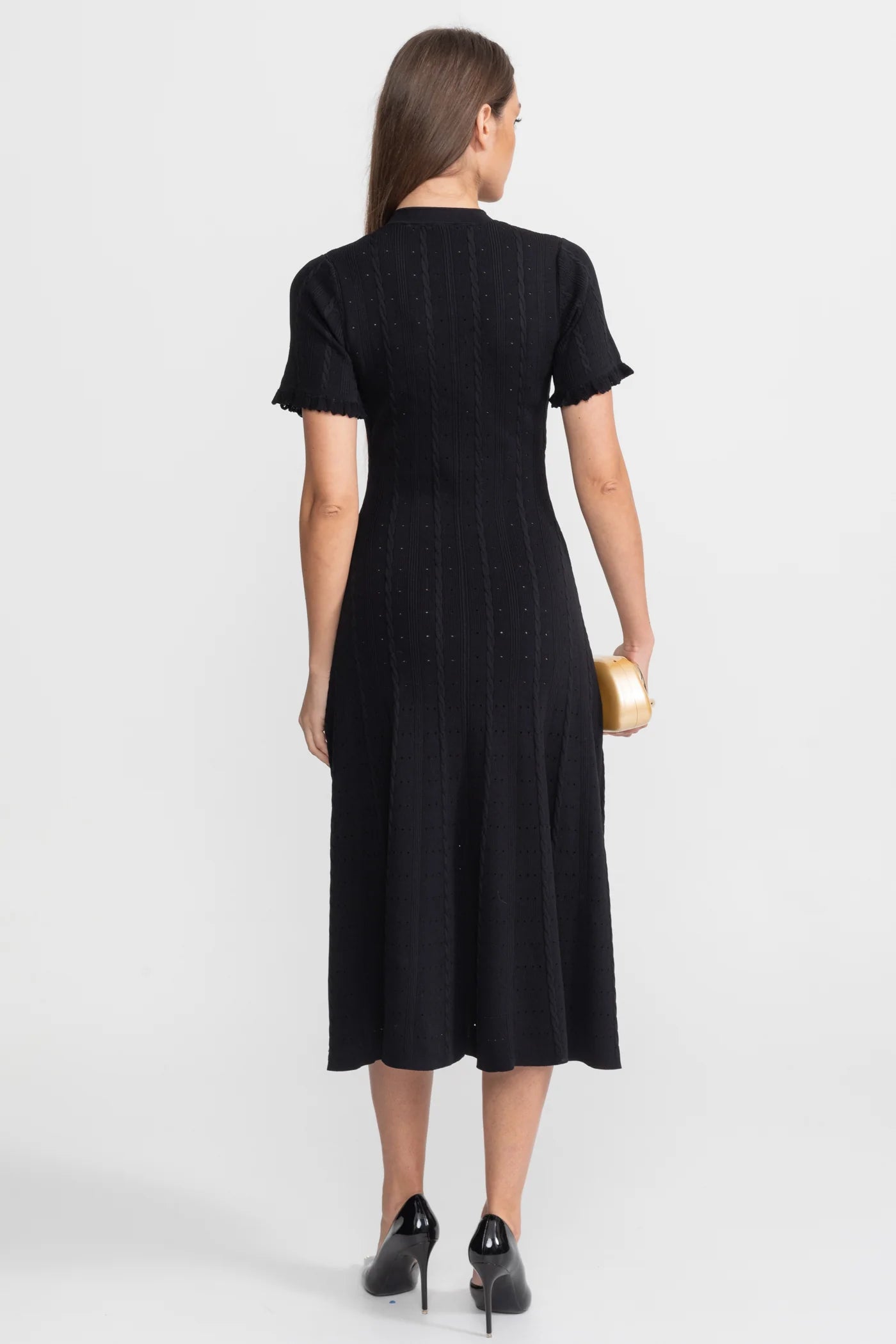 Celeste Button Midi Dress