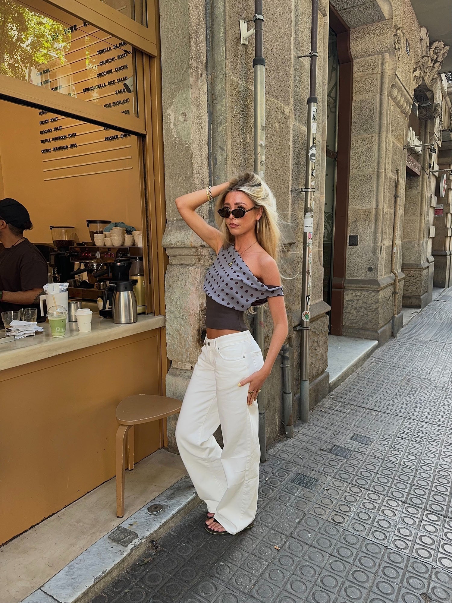 The Polka Dotted Top