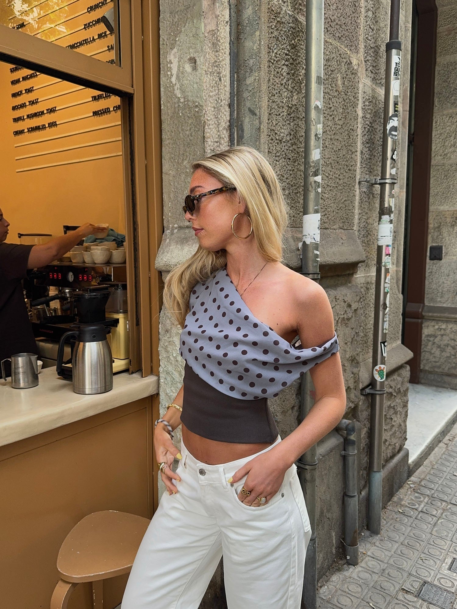 The Polka Dotted Top