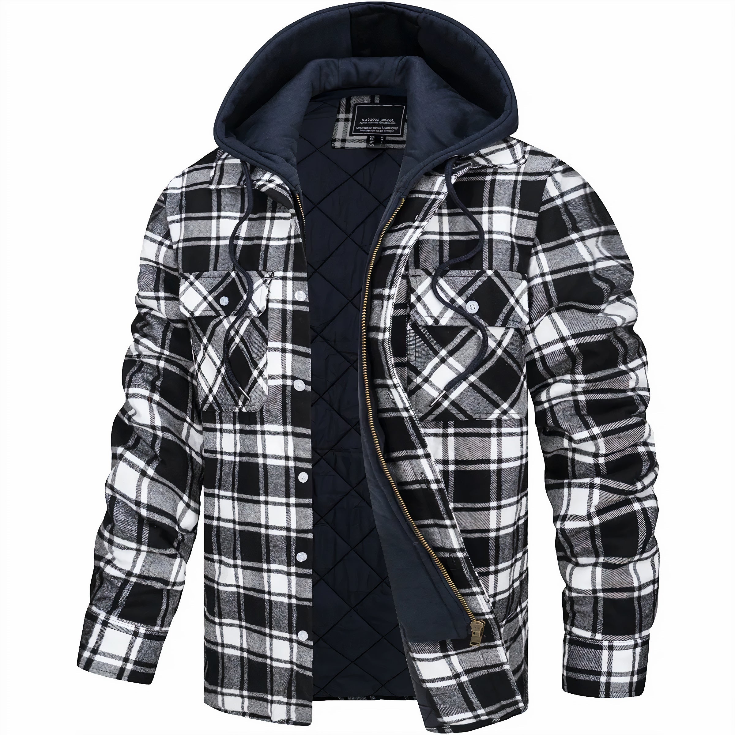 Highland Check Hooded Jacket