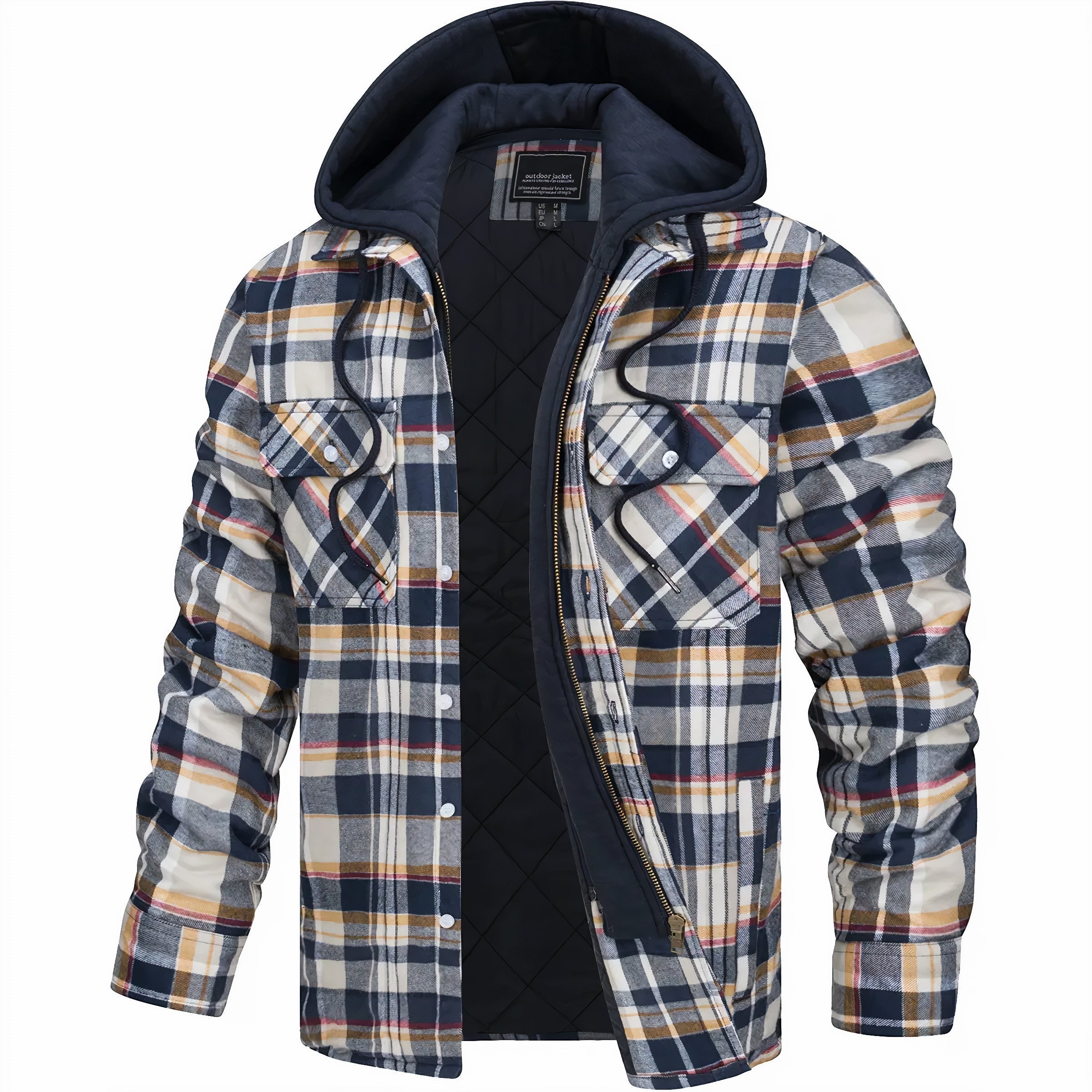 Highland Check Hooded Jacket