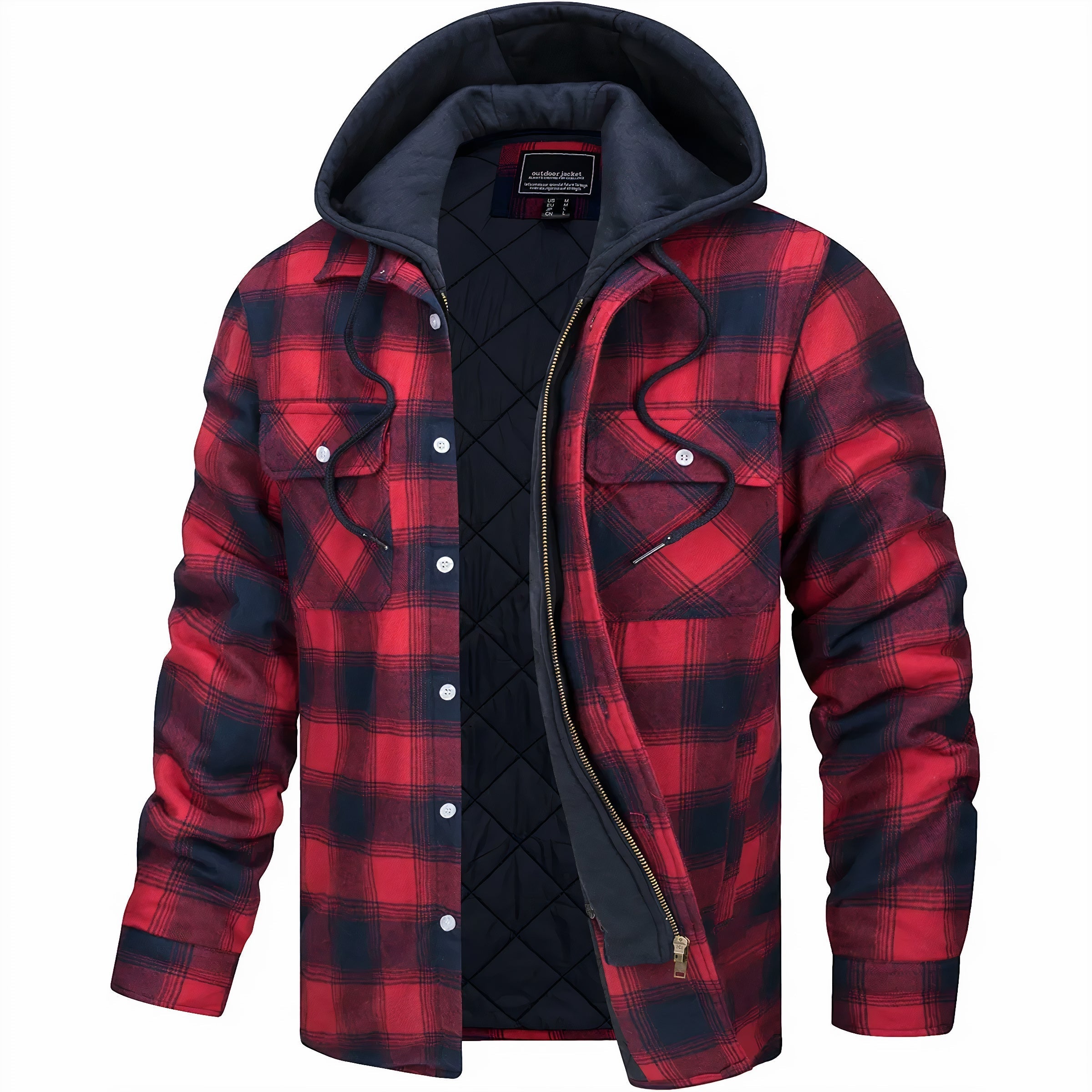 Highland Check Hooded Jacket