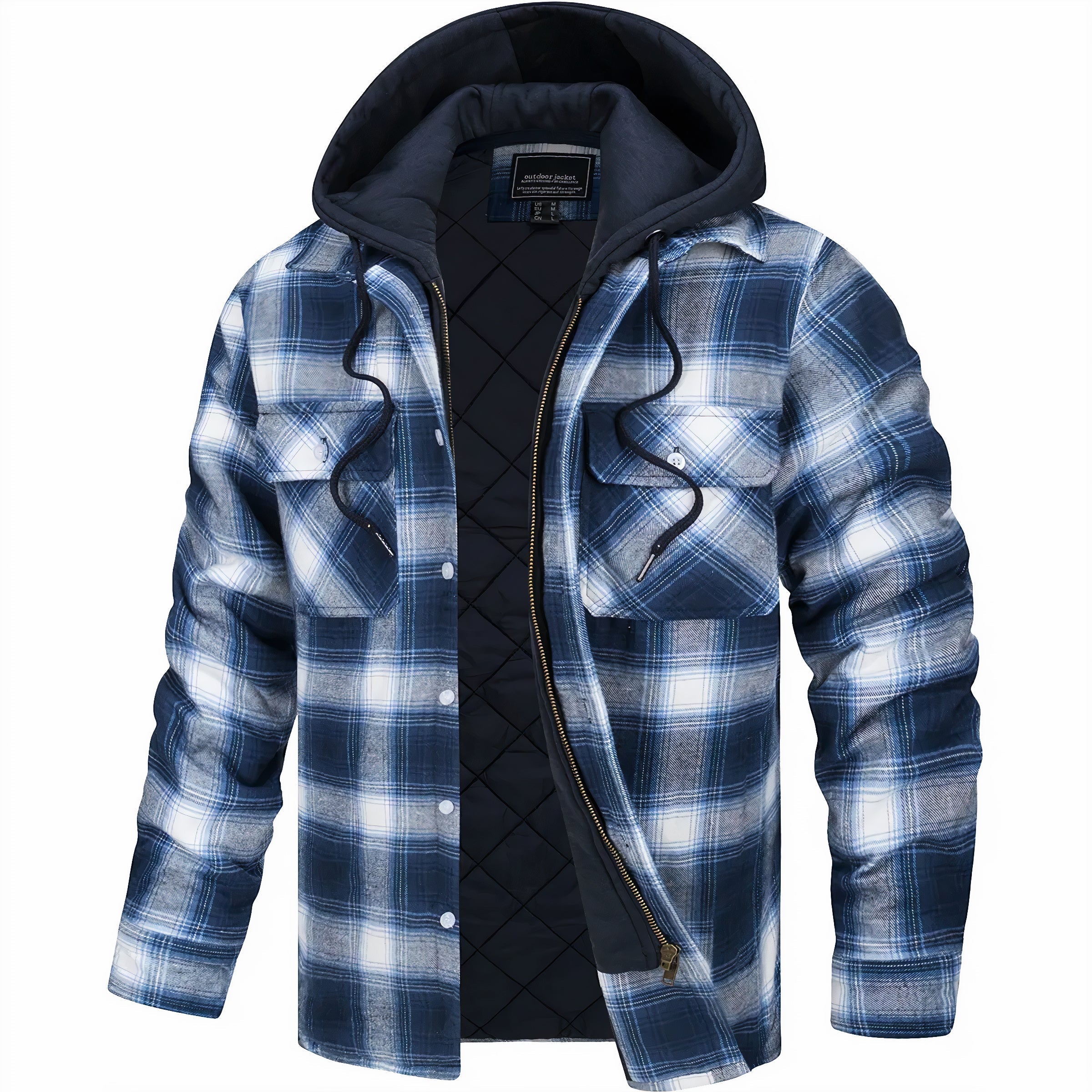 Highland Check Hooded Jacket