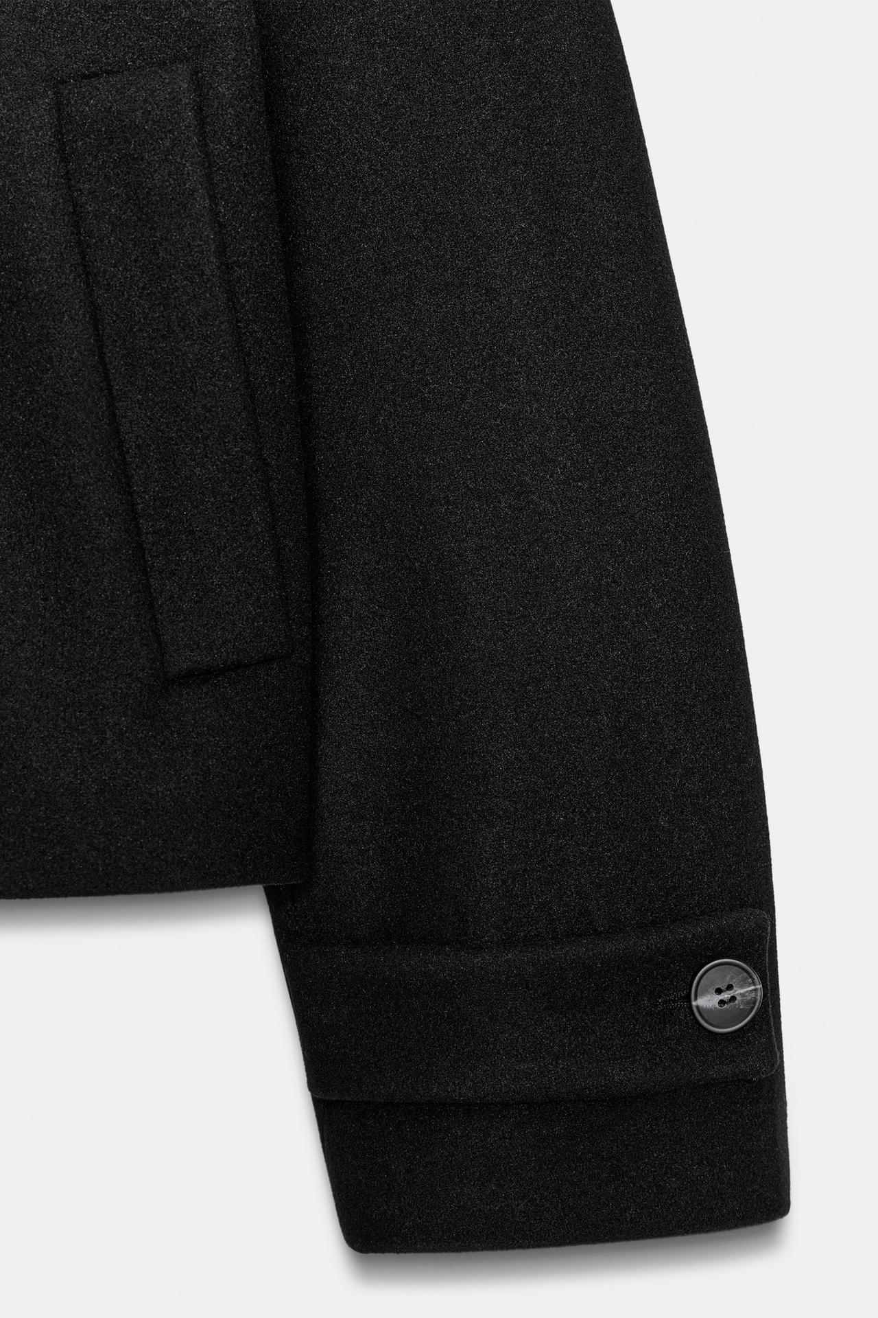 Cappotto a collo alto