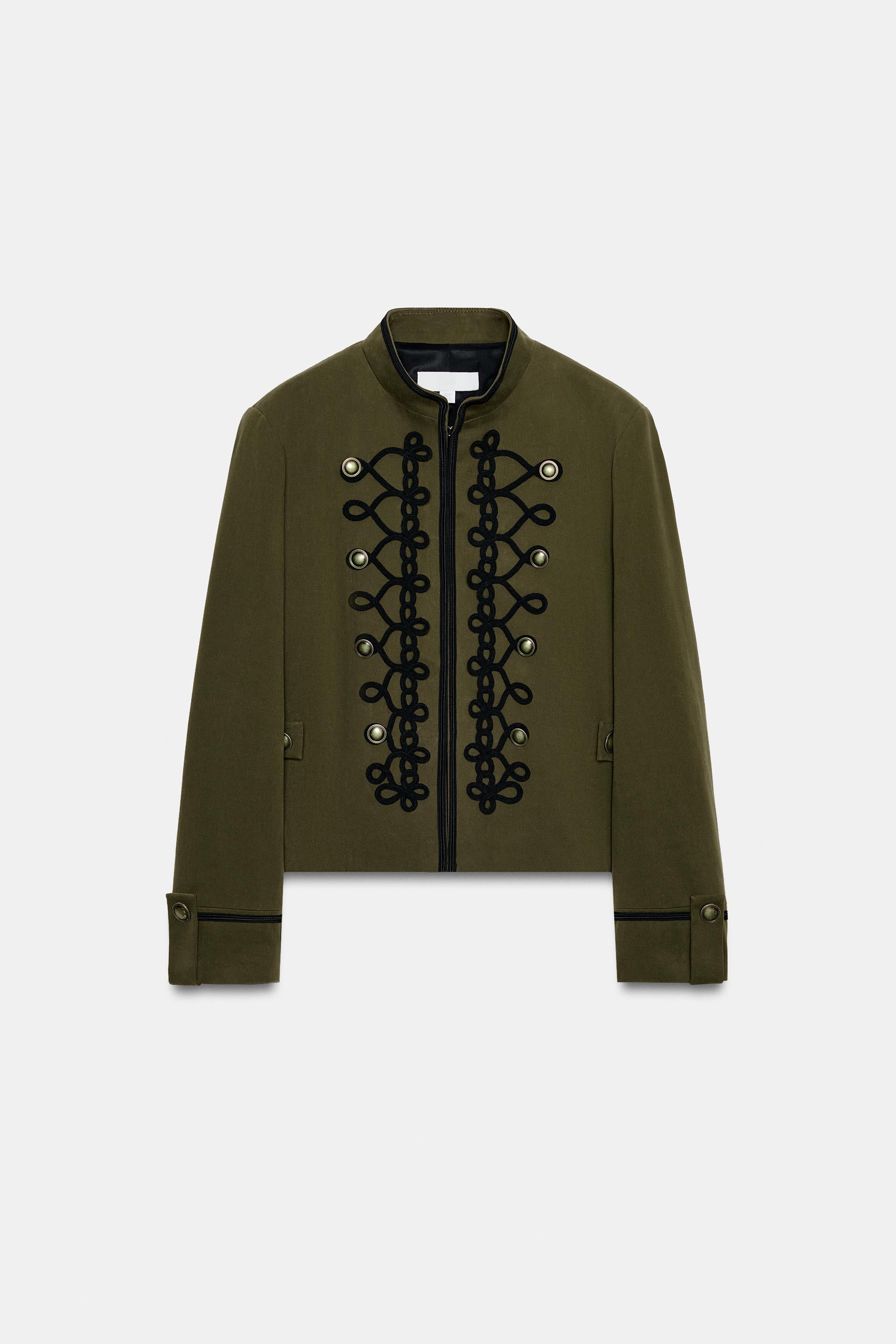 Blazer con Spalline Imbottite