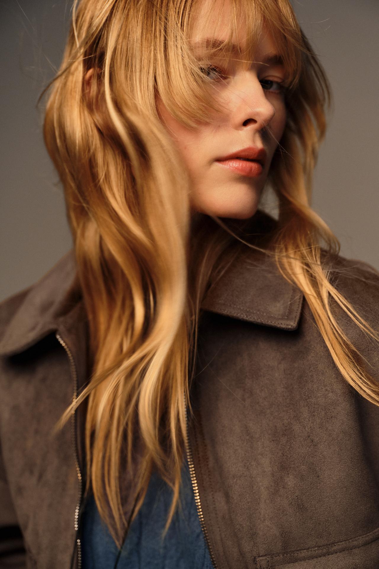 Suede Utility Jacket