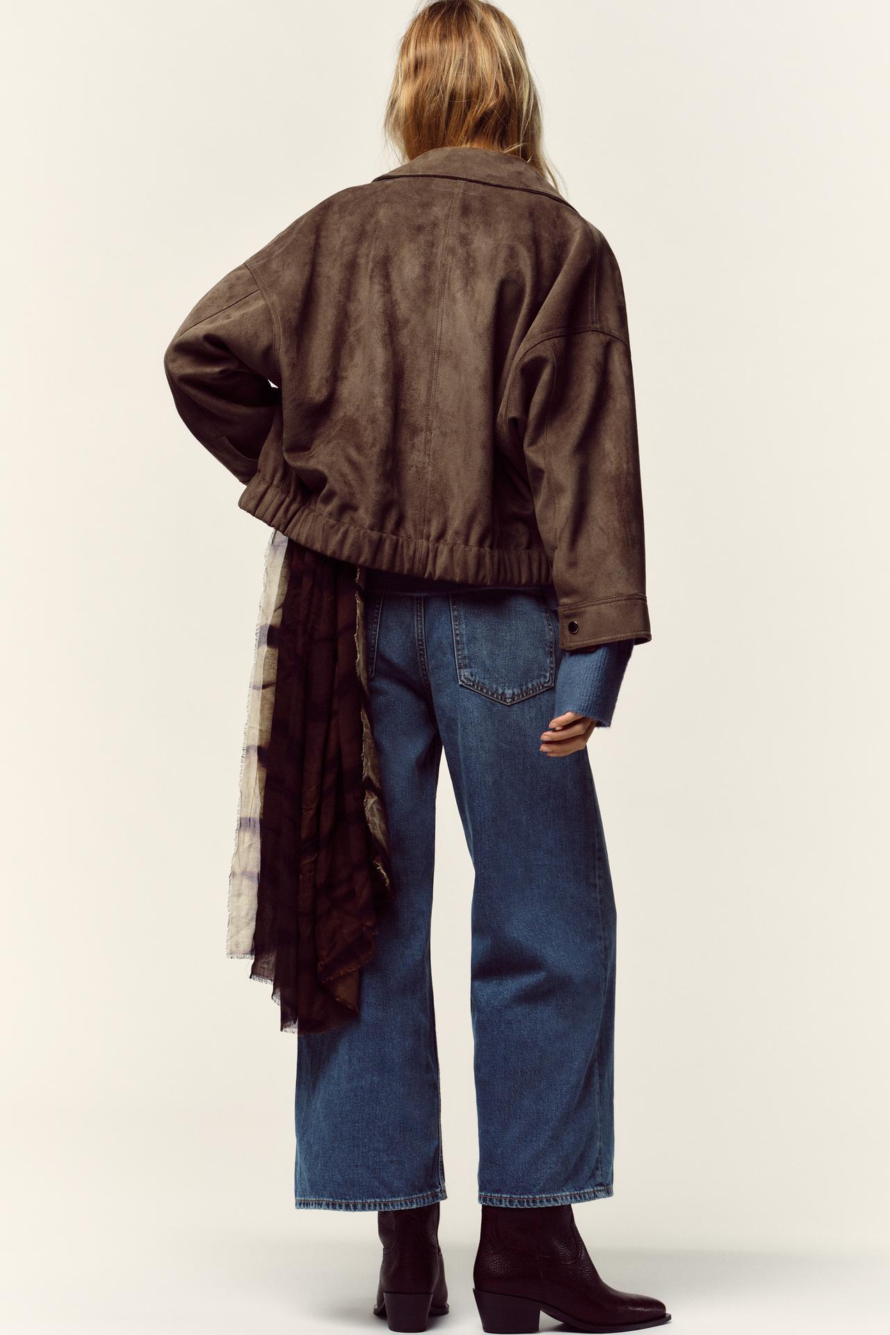 Suede Utility Jacket