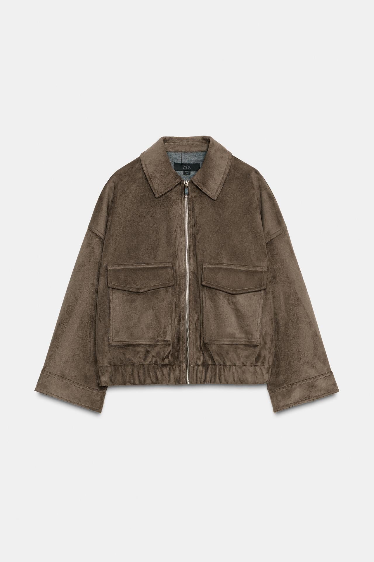 Suede Utility Jacket