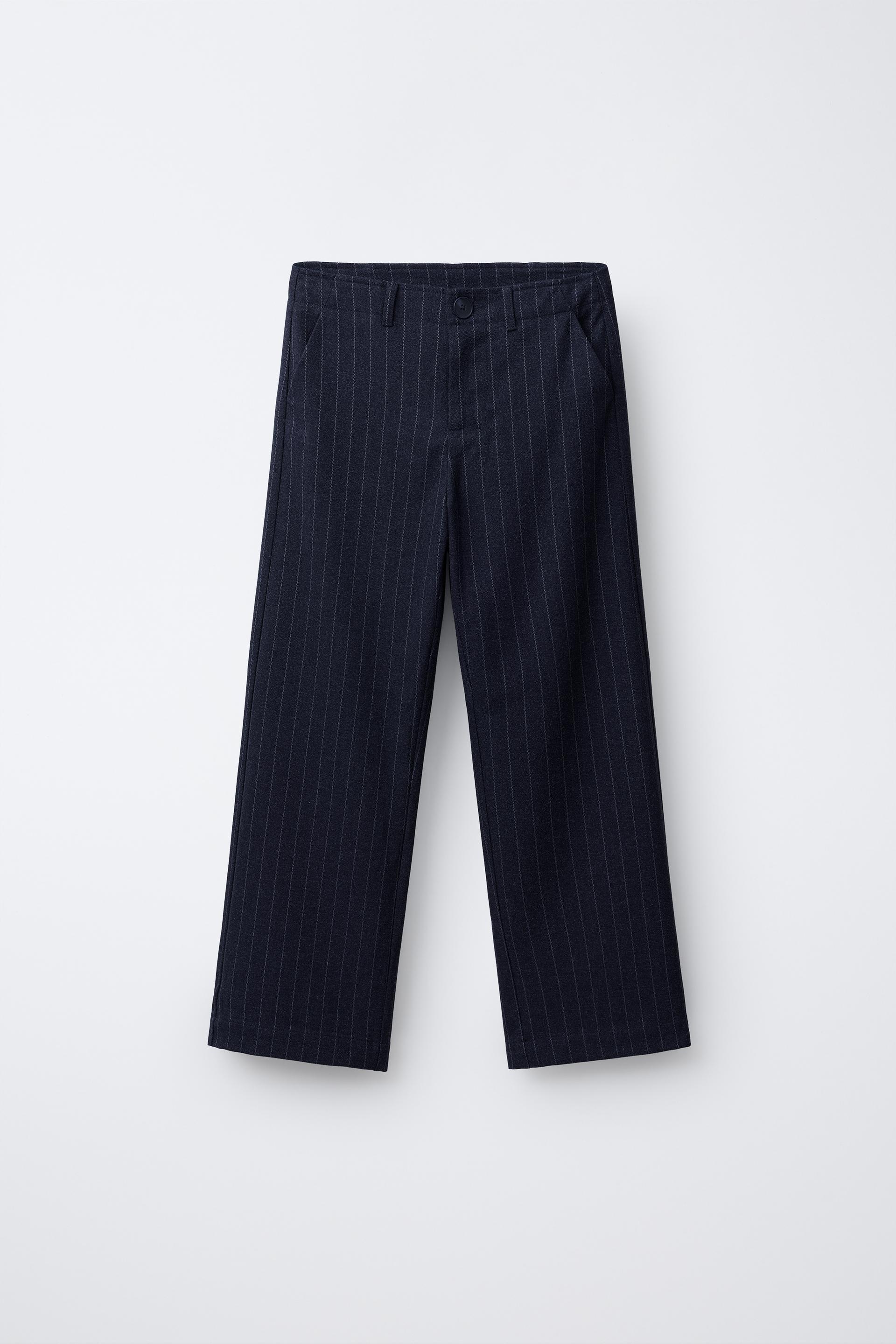 Pinstripe Tailored Pants