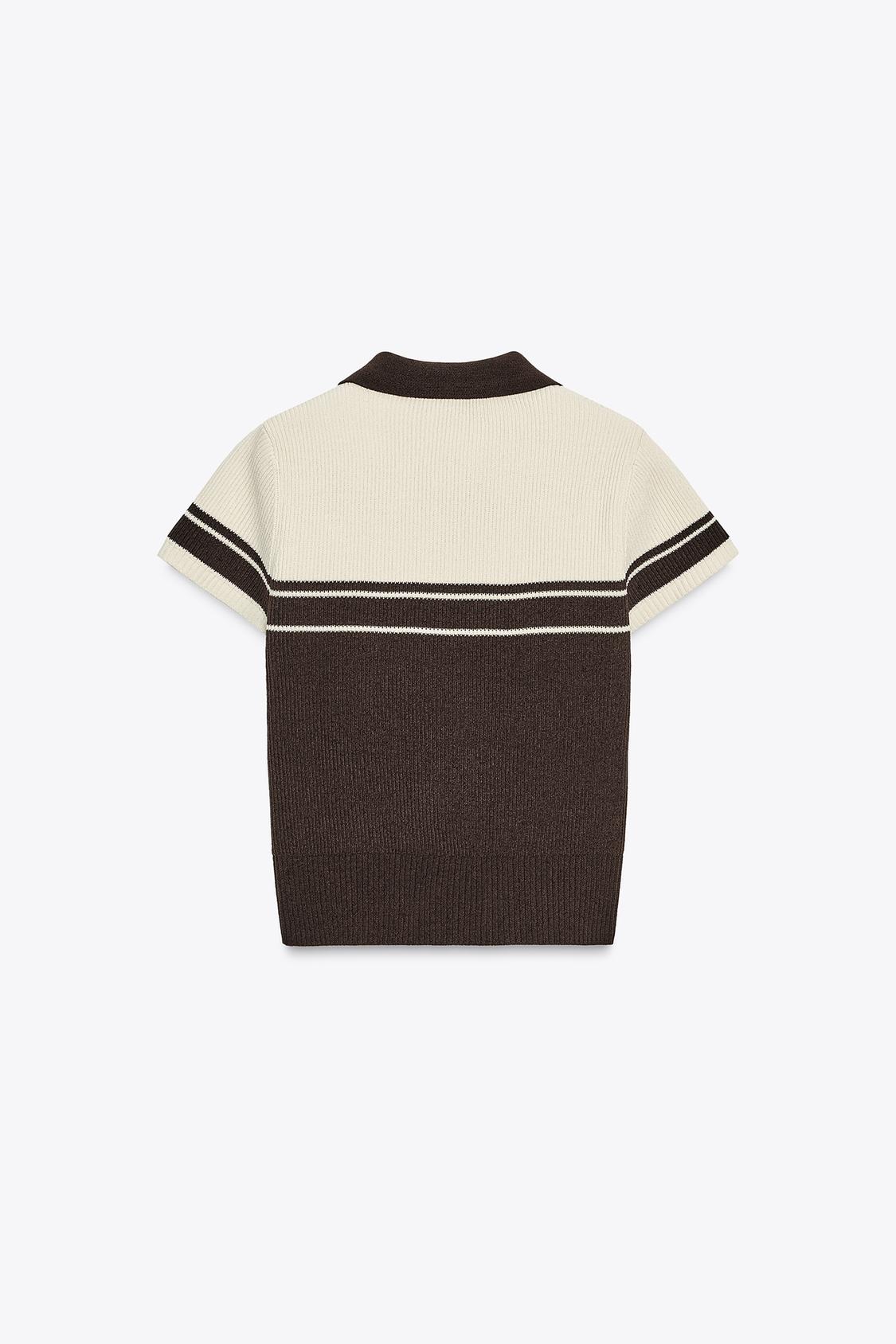 Mila Retro Knit Polo