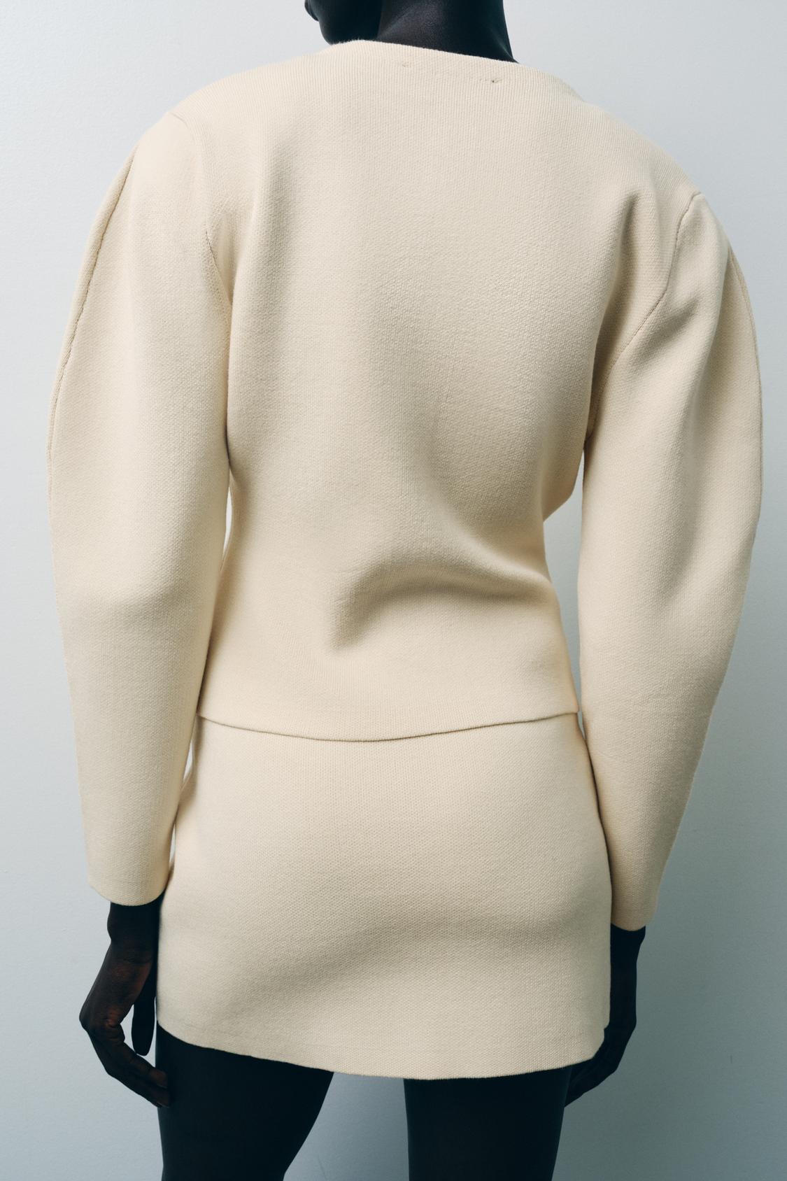 Amara Sculpted Button Cardigan