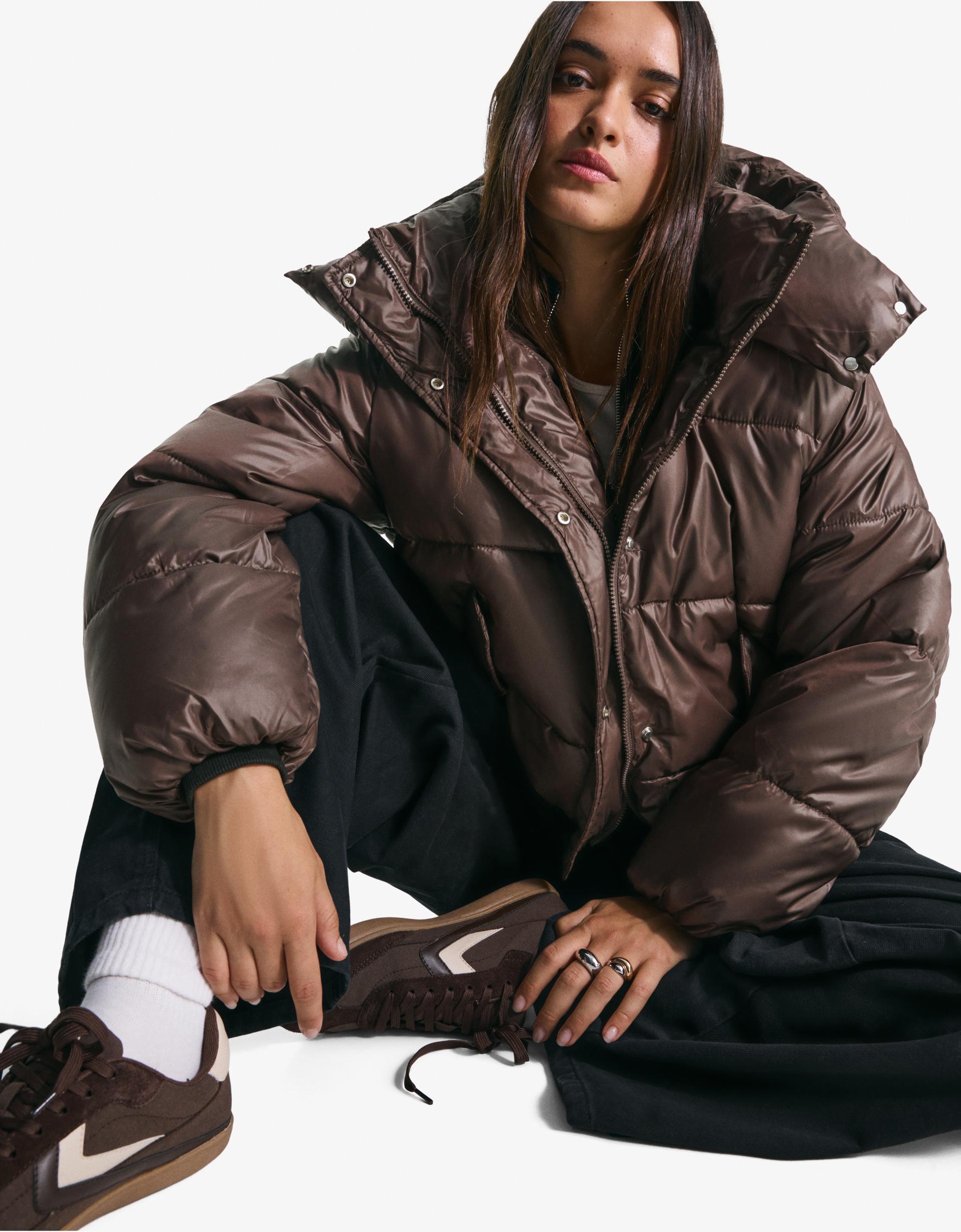 Brown Puffer Jacket