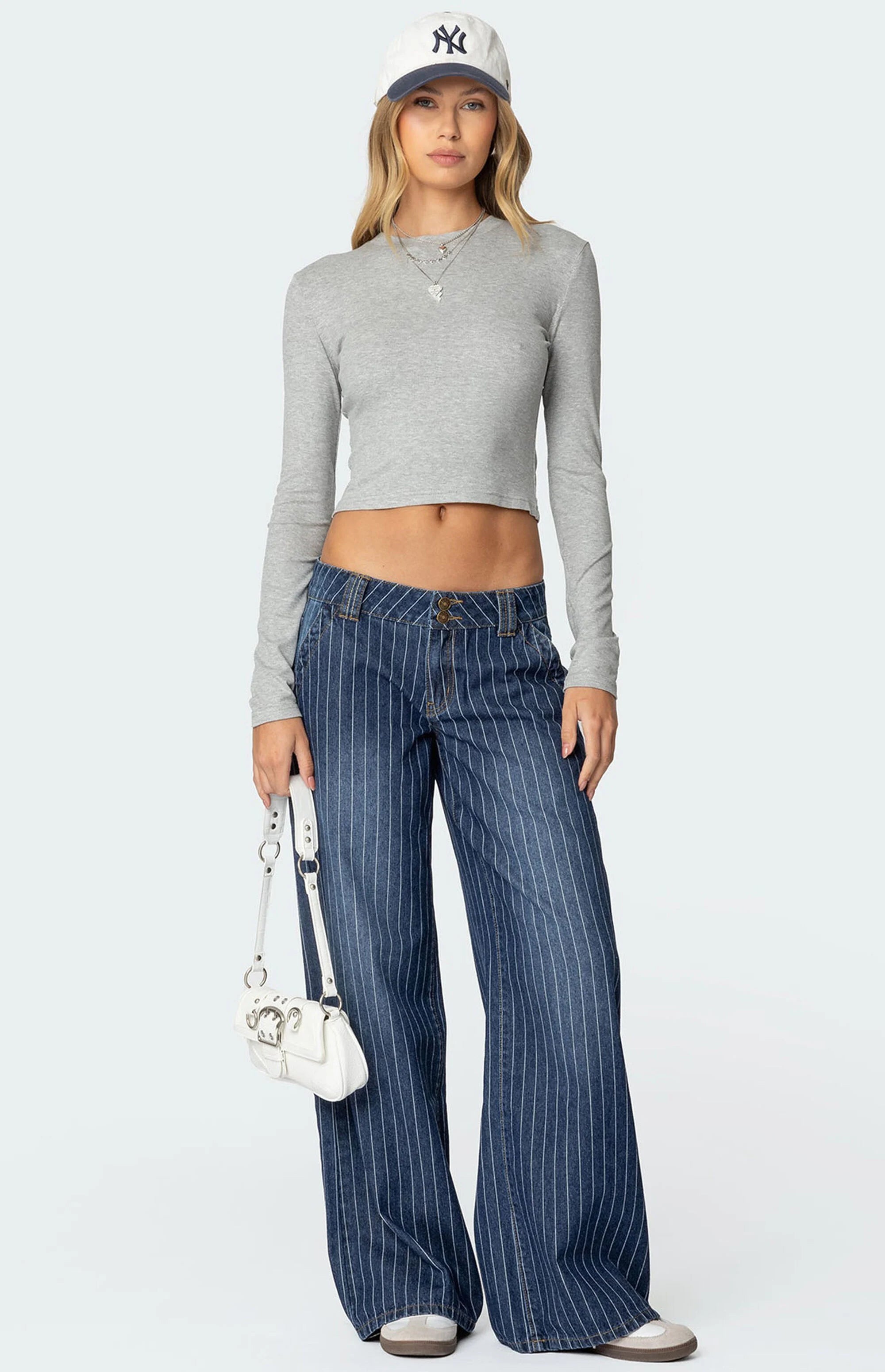 Striped Jeans