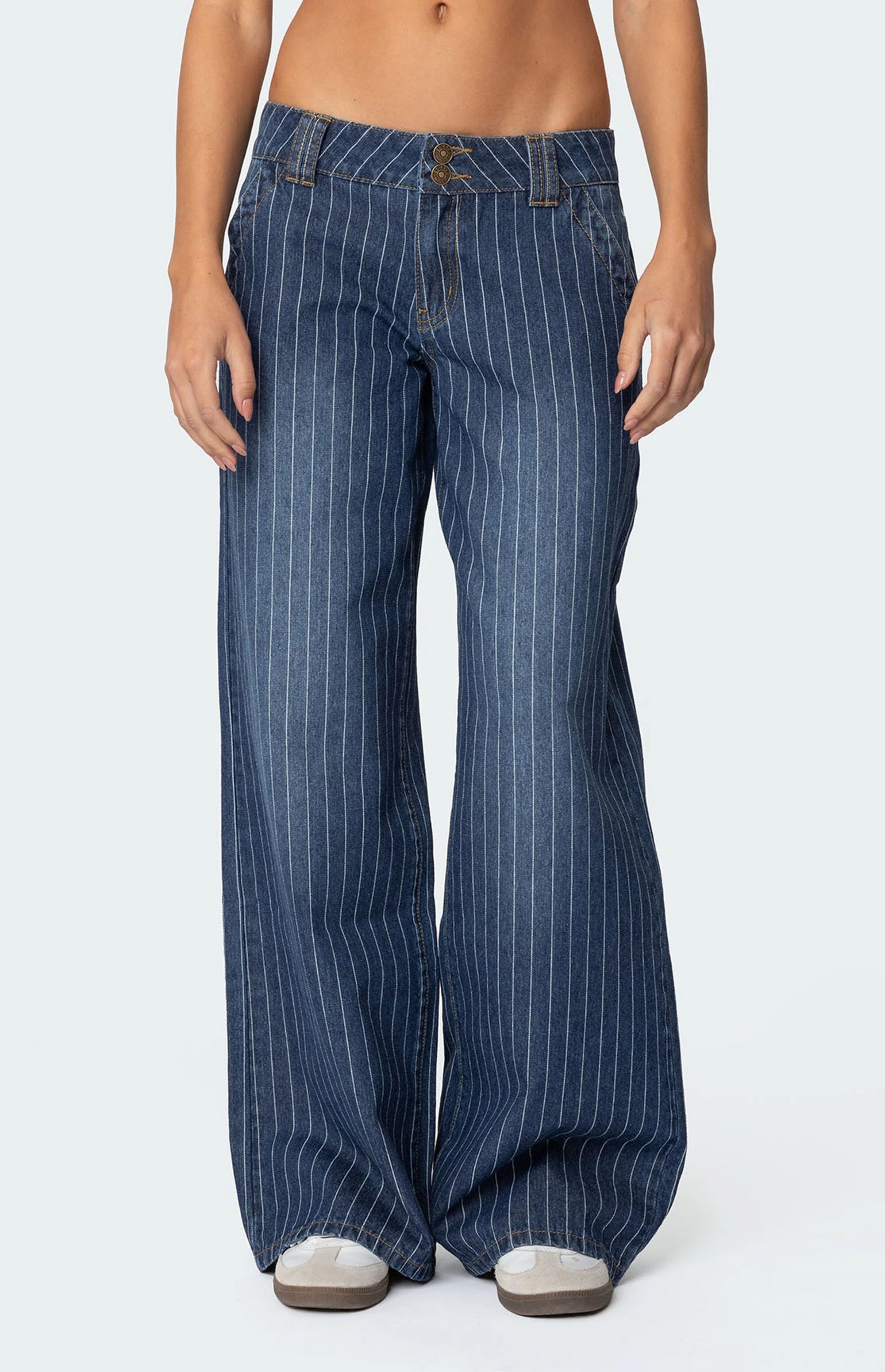 Striped Jeans