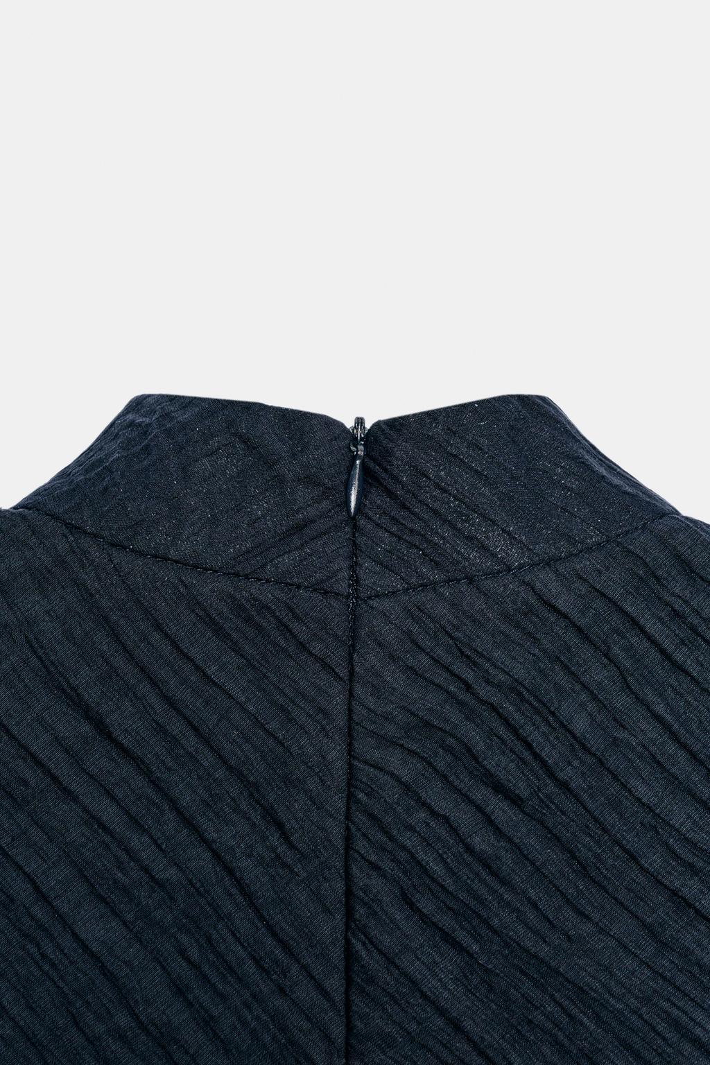 Noire Lace Peplum Top