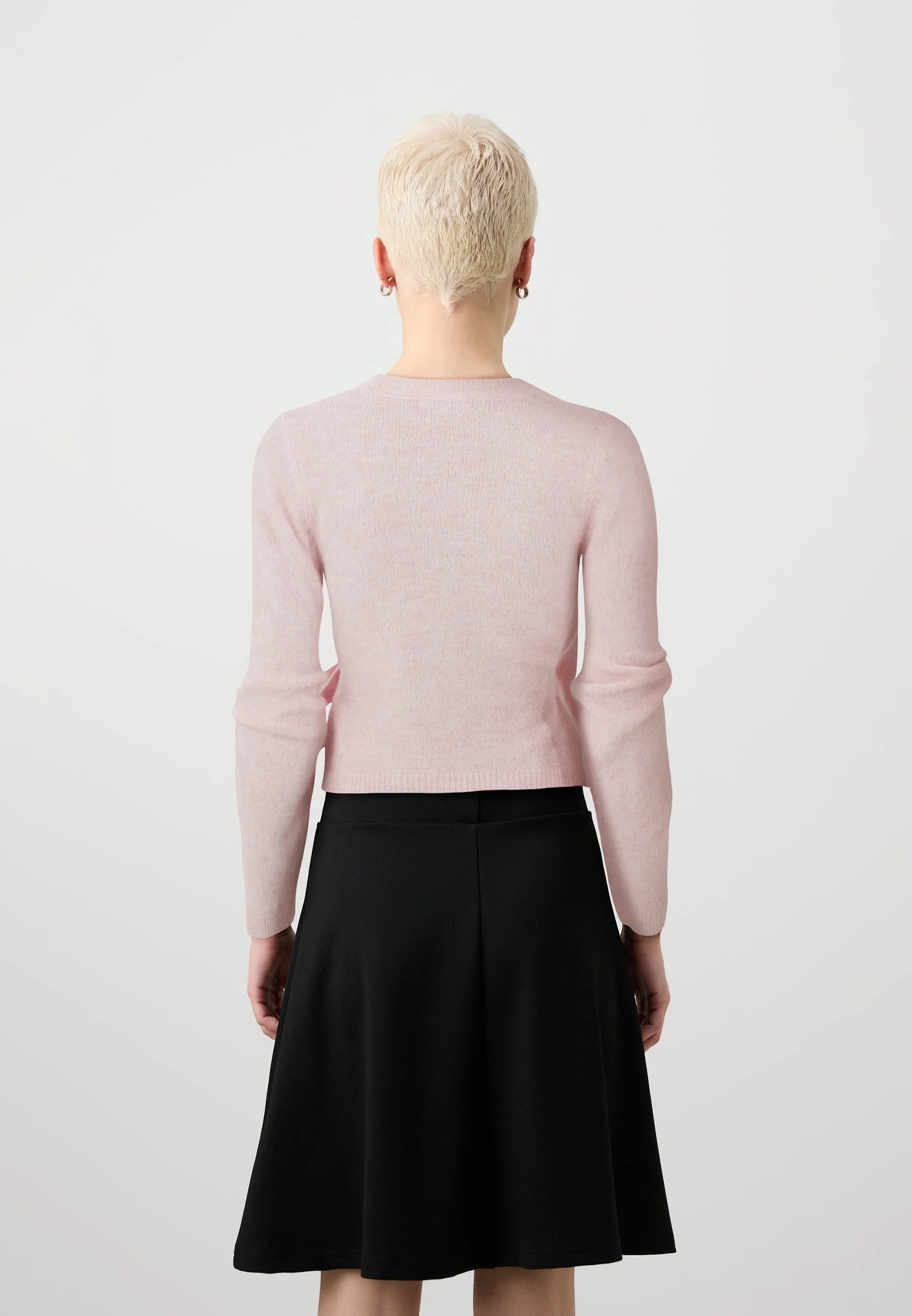 Blush Wrap Knit Top