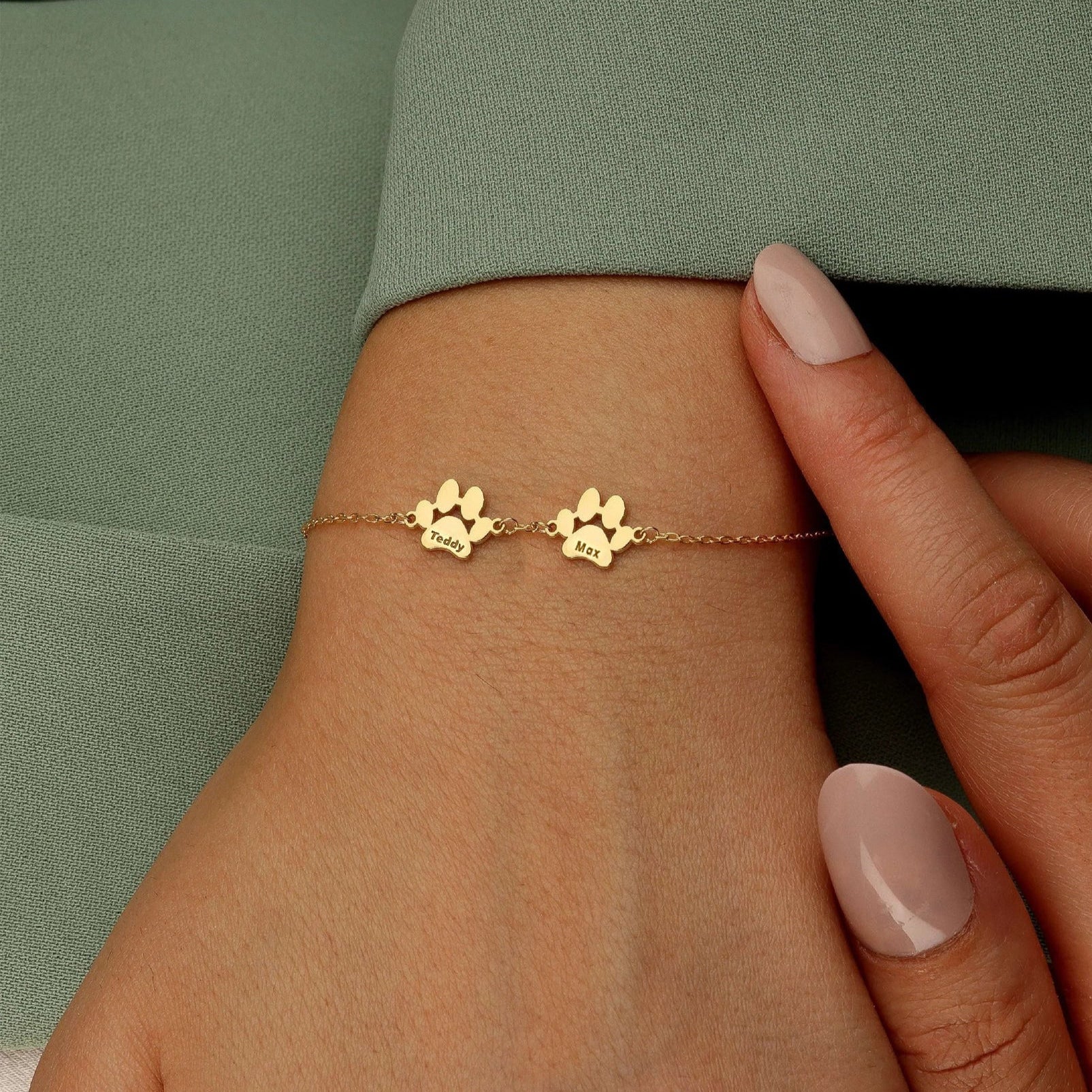 Pet Custom Name Bracelet