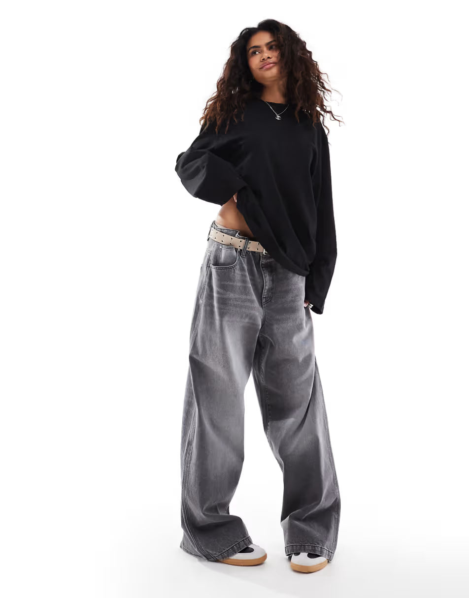 Oversized Long-Sleeve Top