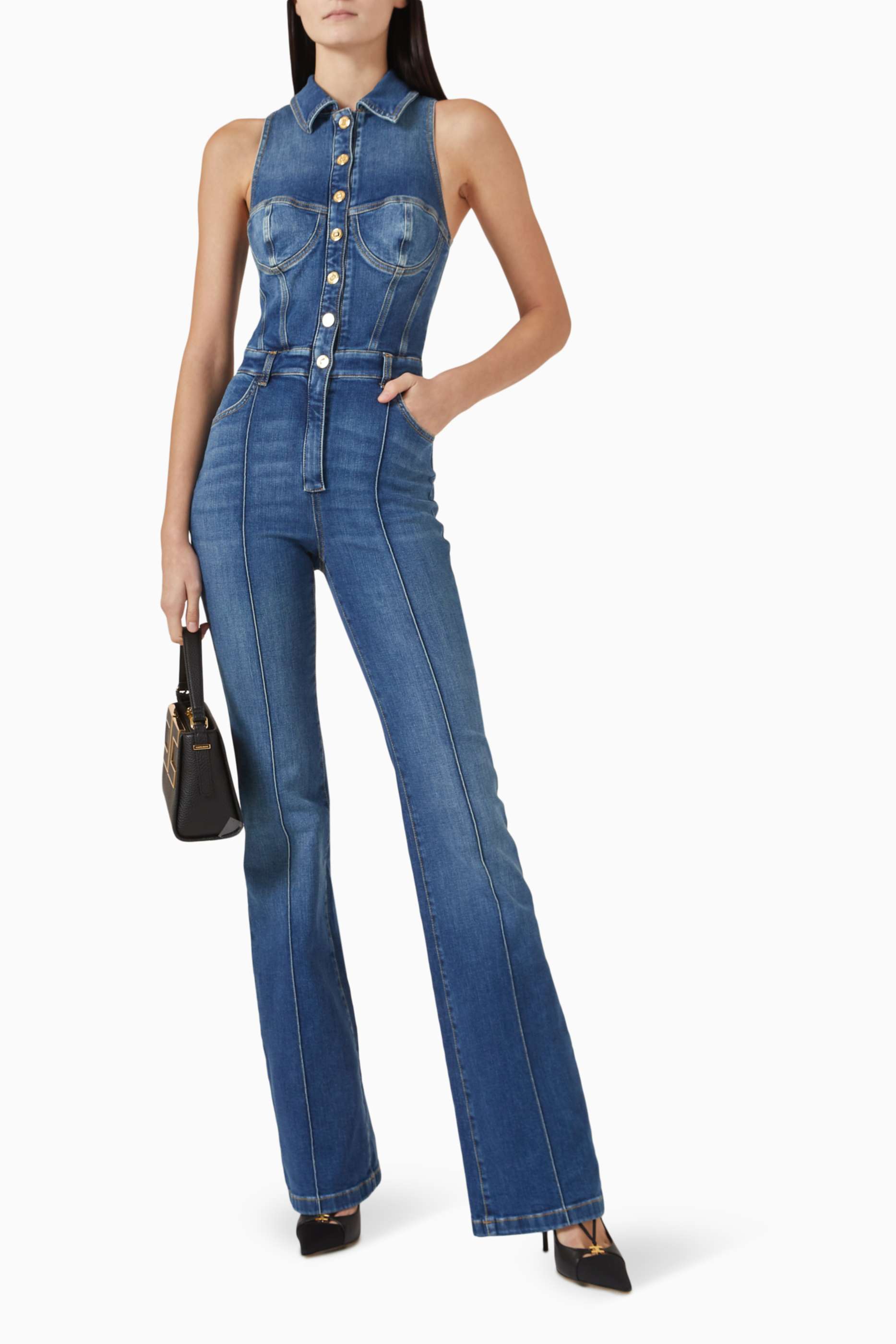 Denim Allure Jumpsuit