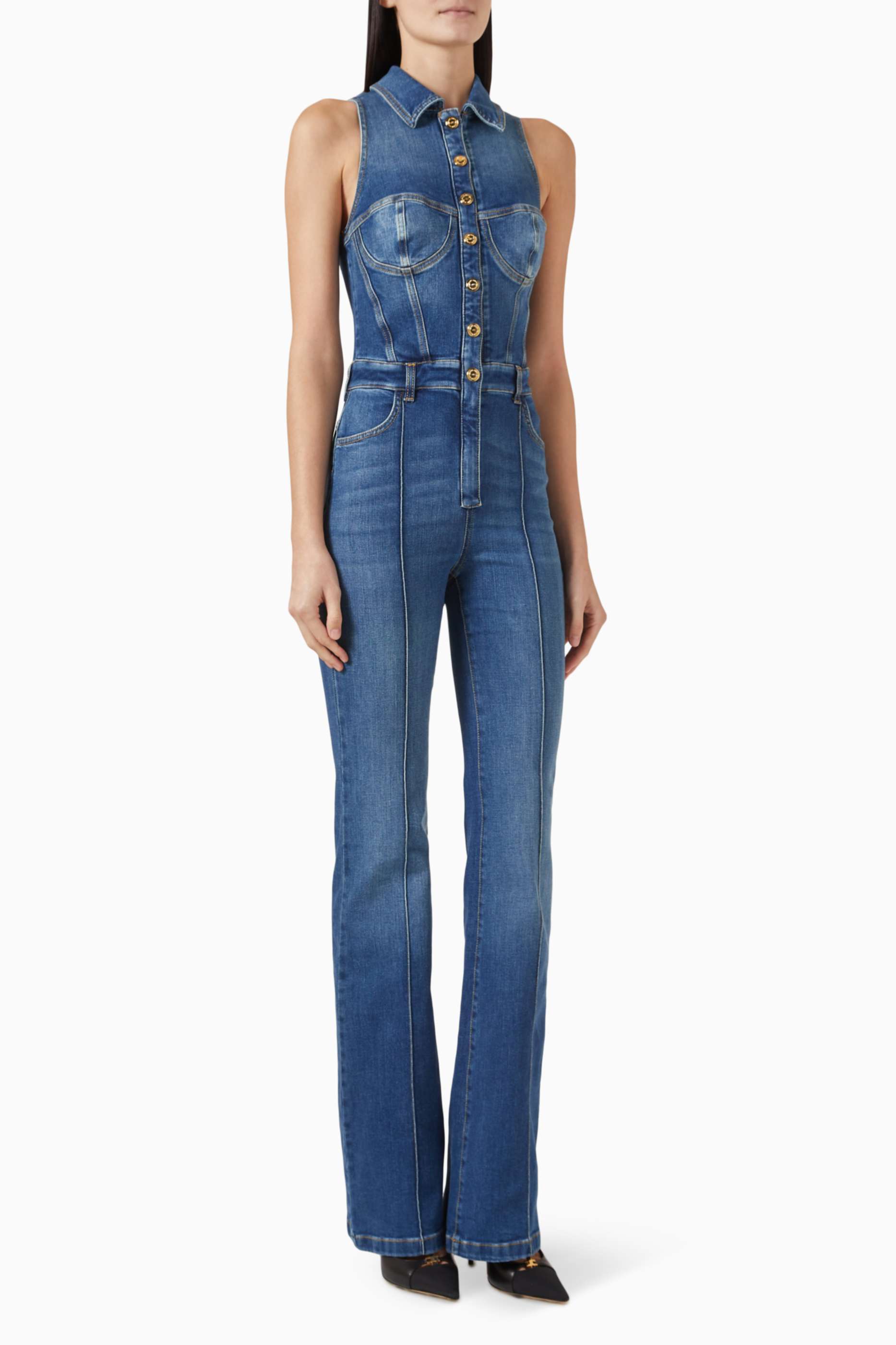 Denim Allure Jumpsuit