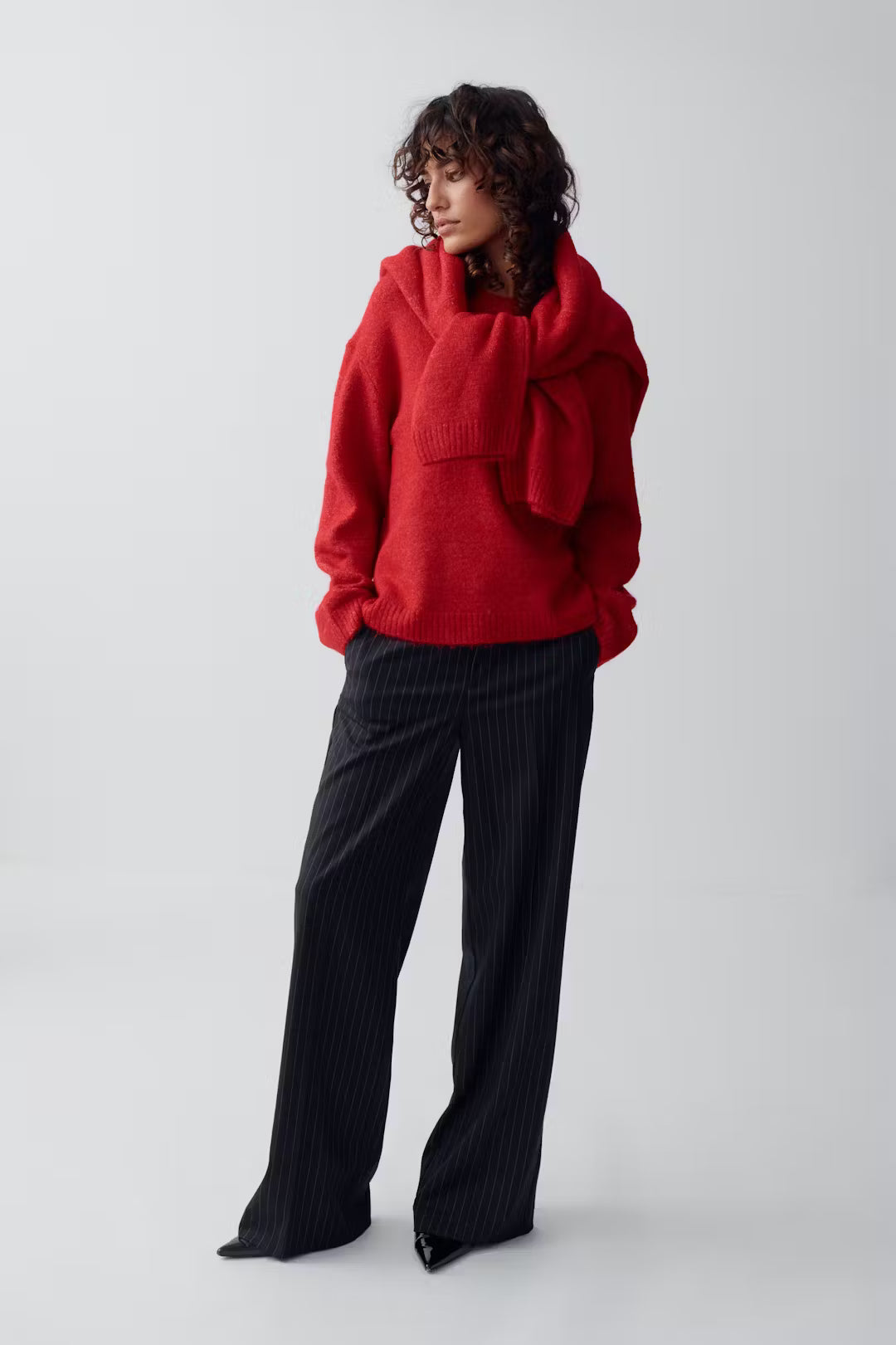 Crew Neck Knitted Jumper