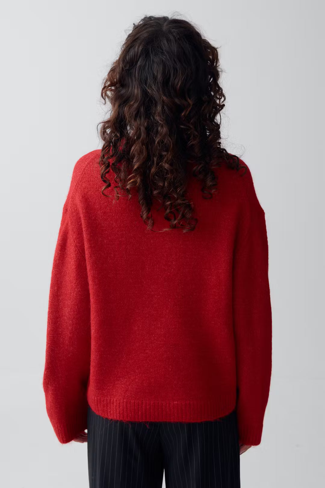 Crew Neck Knitted Jumper