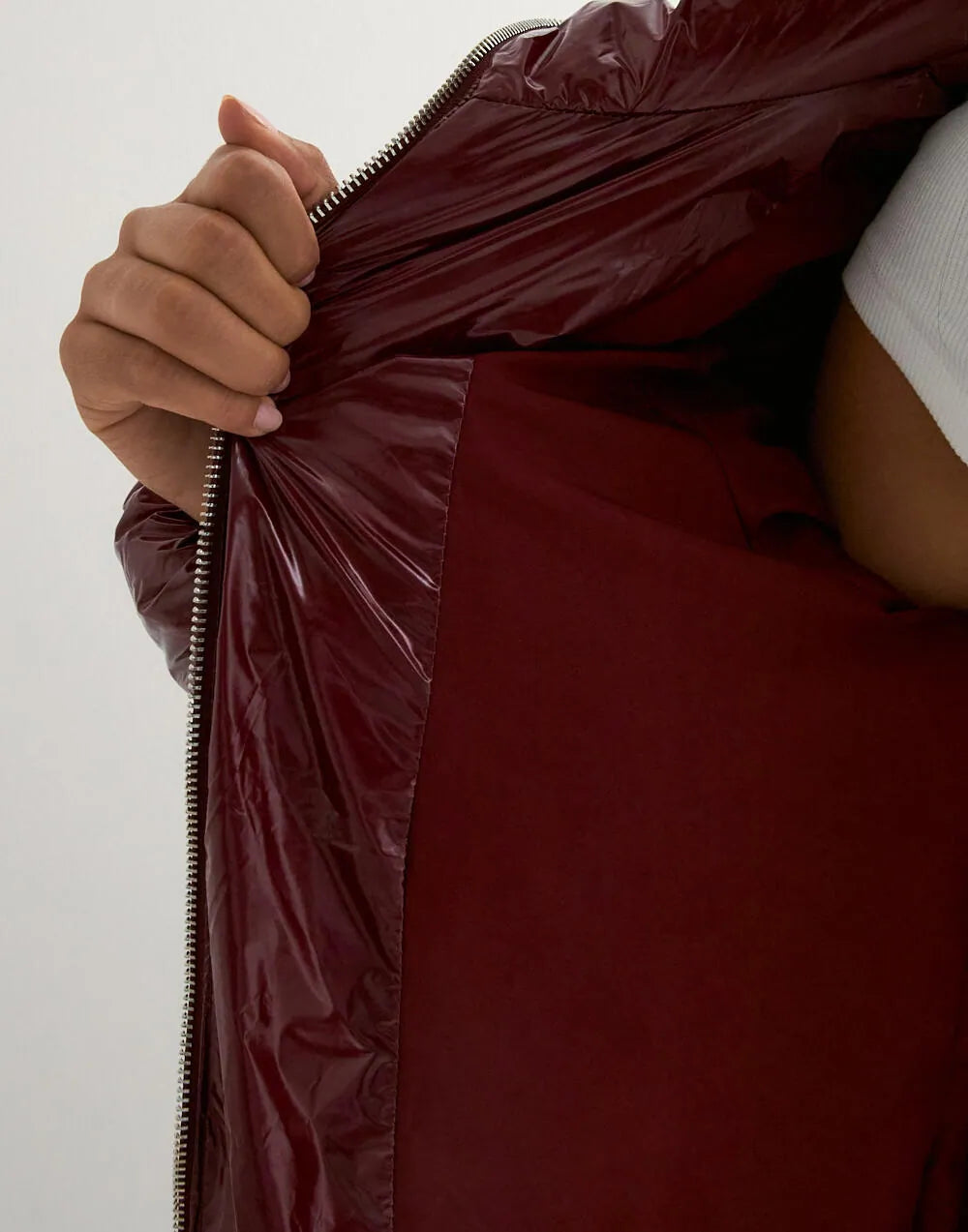 Everyday Shiny Puffer Jacket