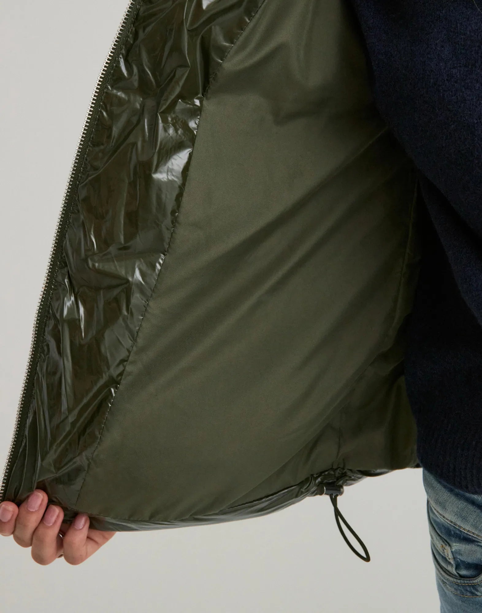 Everyday Shiny Puffer Jacket