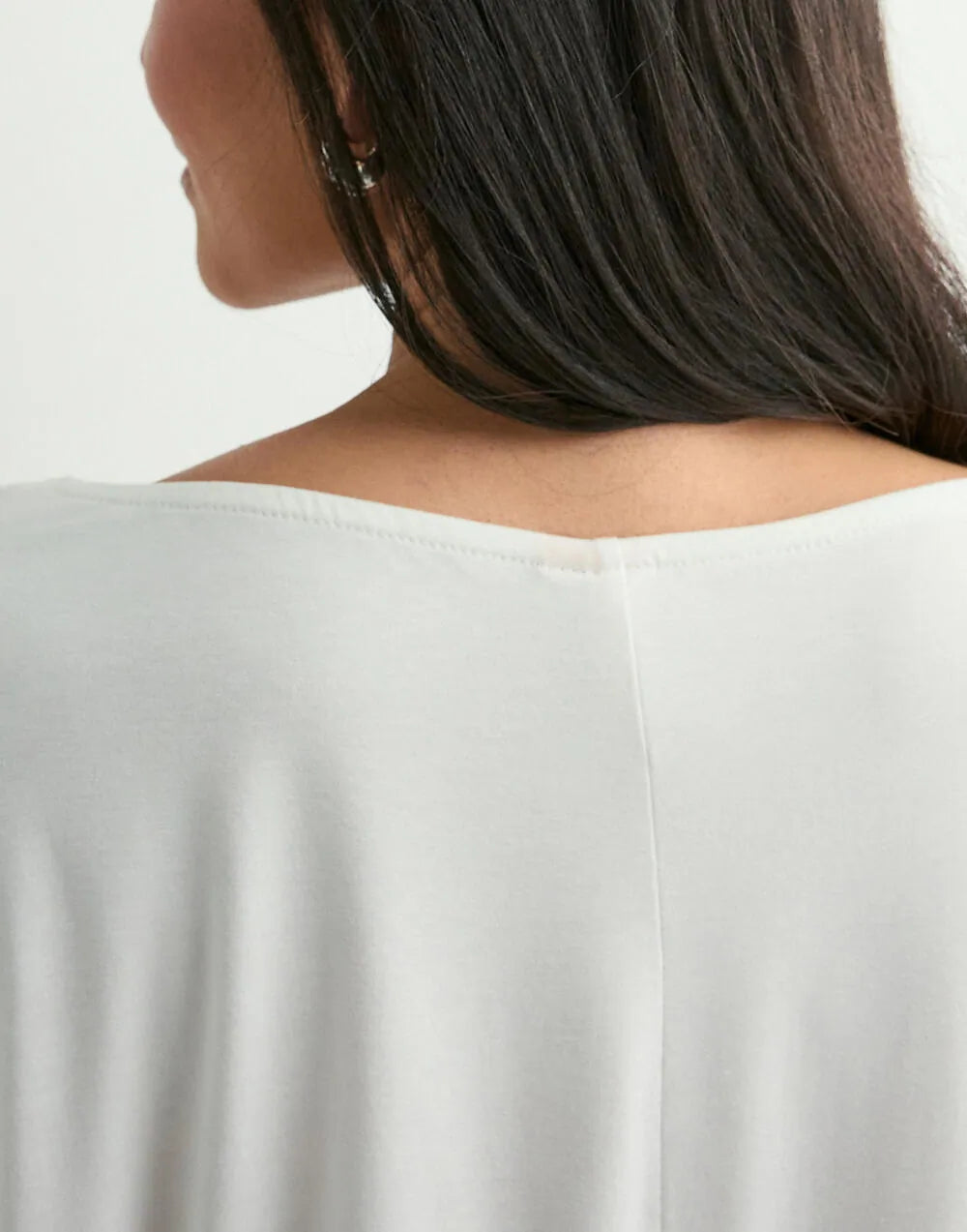 One-Shoulder Batwing Top