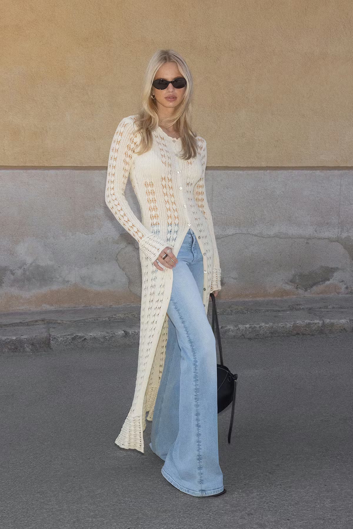 Knitted Crochet Dress