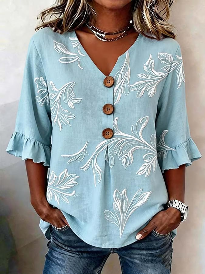 Casual Printed Top