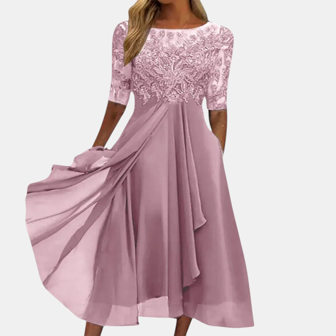 Abito elegante in pizzo