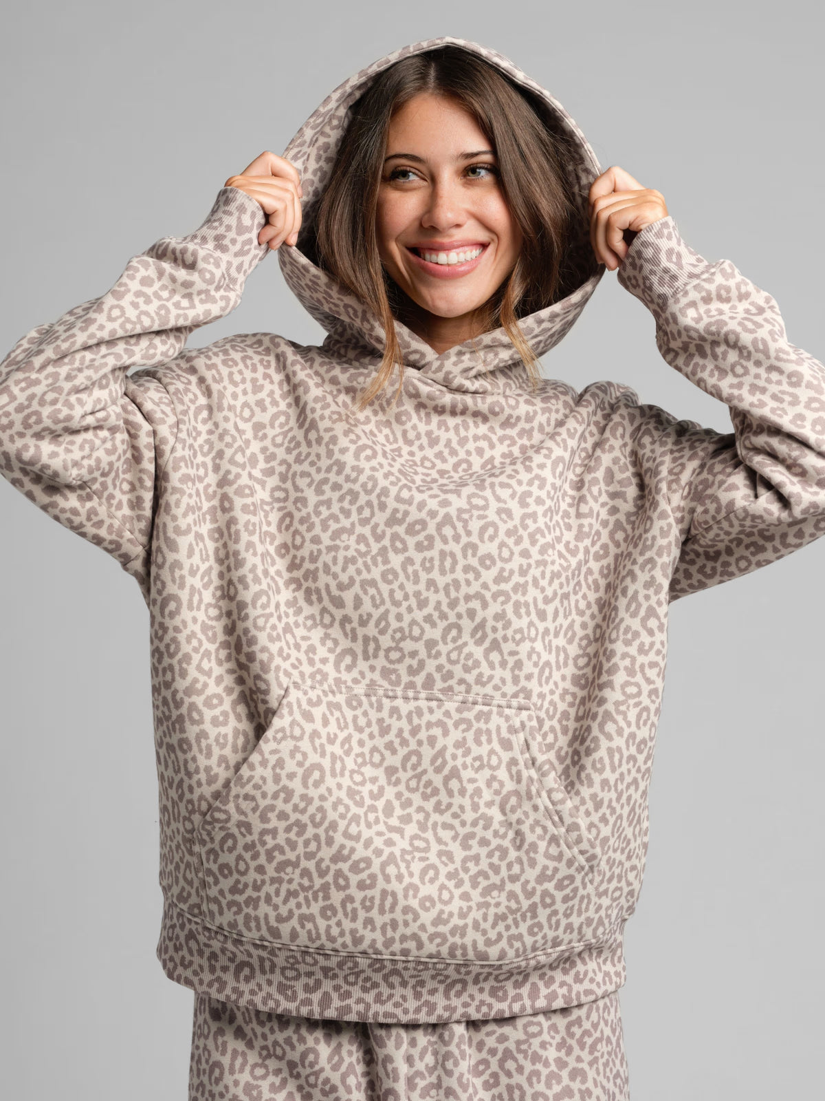 Cocoa Leopard Hoodie