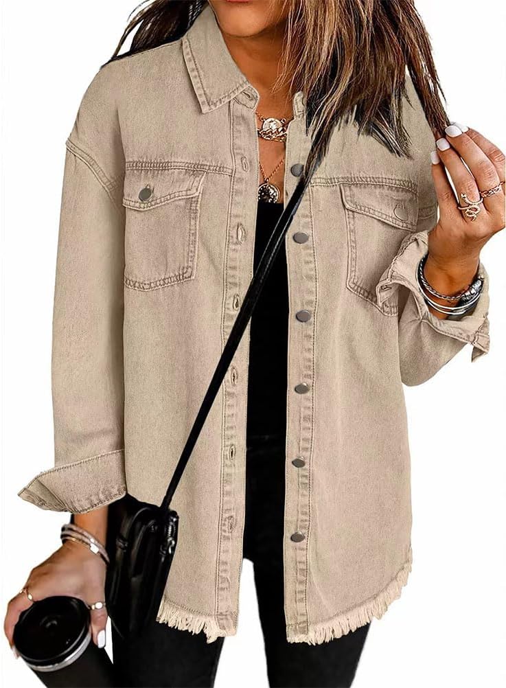Classic Fringe Denim Jacket