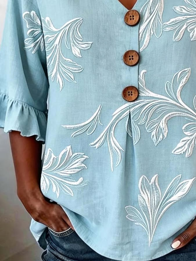 Casual Printed Top